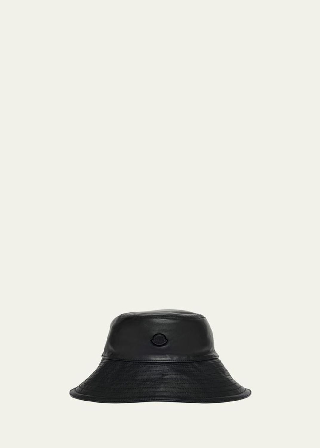 MIU MIU ブラック バケットハット ベルベット Miu Miu Logo Velvet