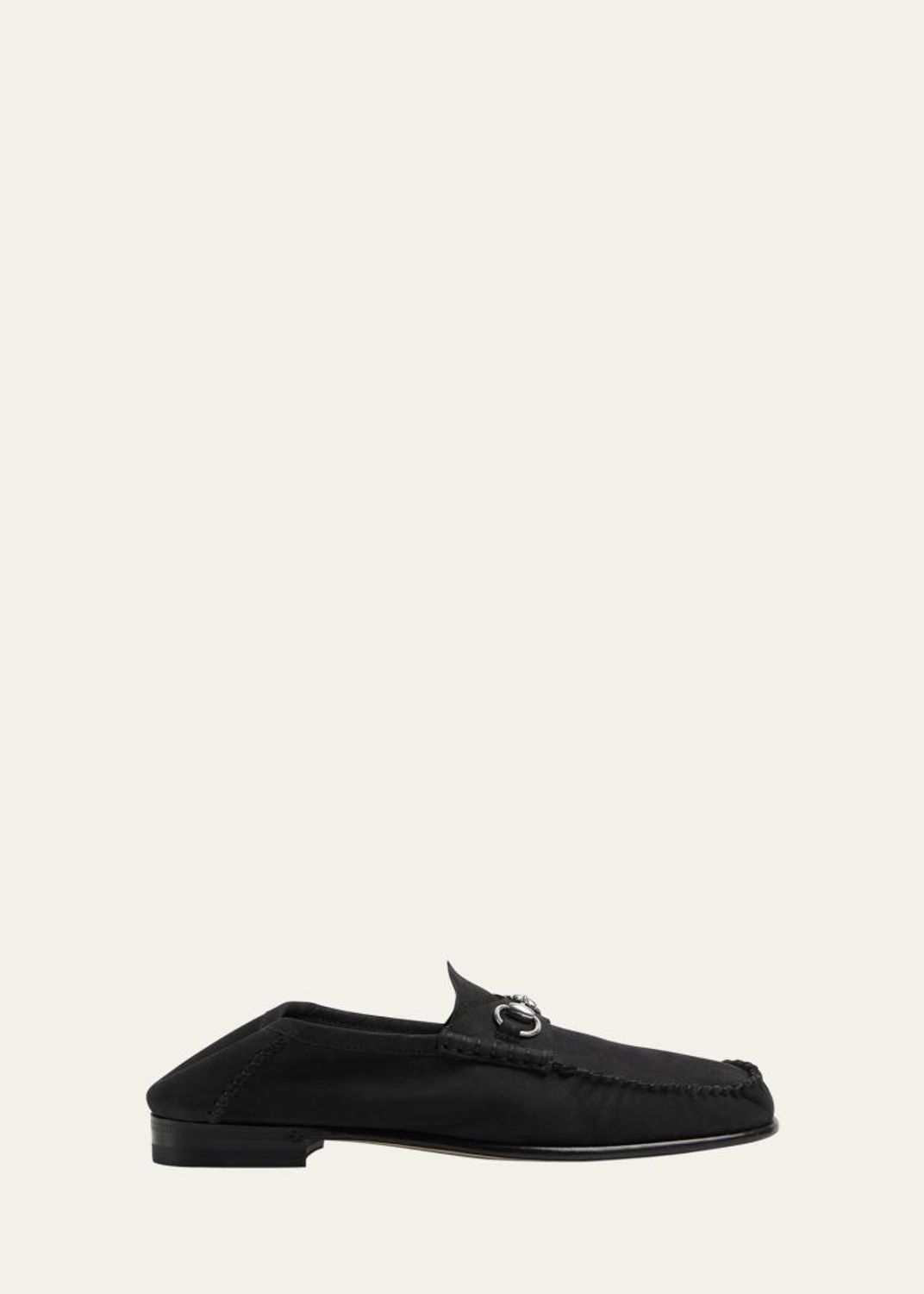 GUCCI JORDAAN Horsebit Leather Loafer  Black 10 / 10.5 US $1100 1953 Moccasin Gucci Men main image 3