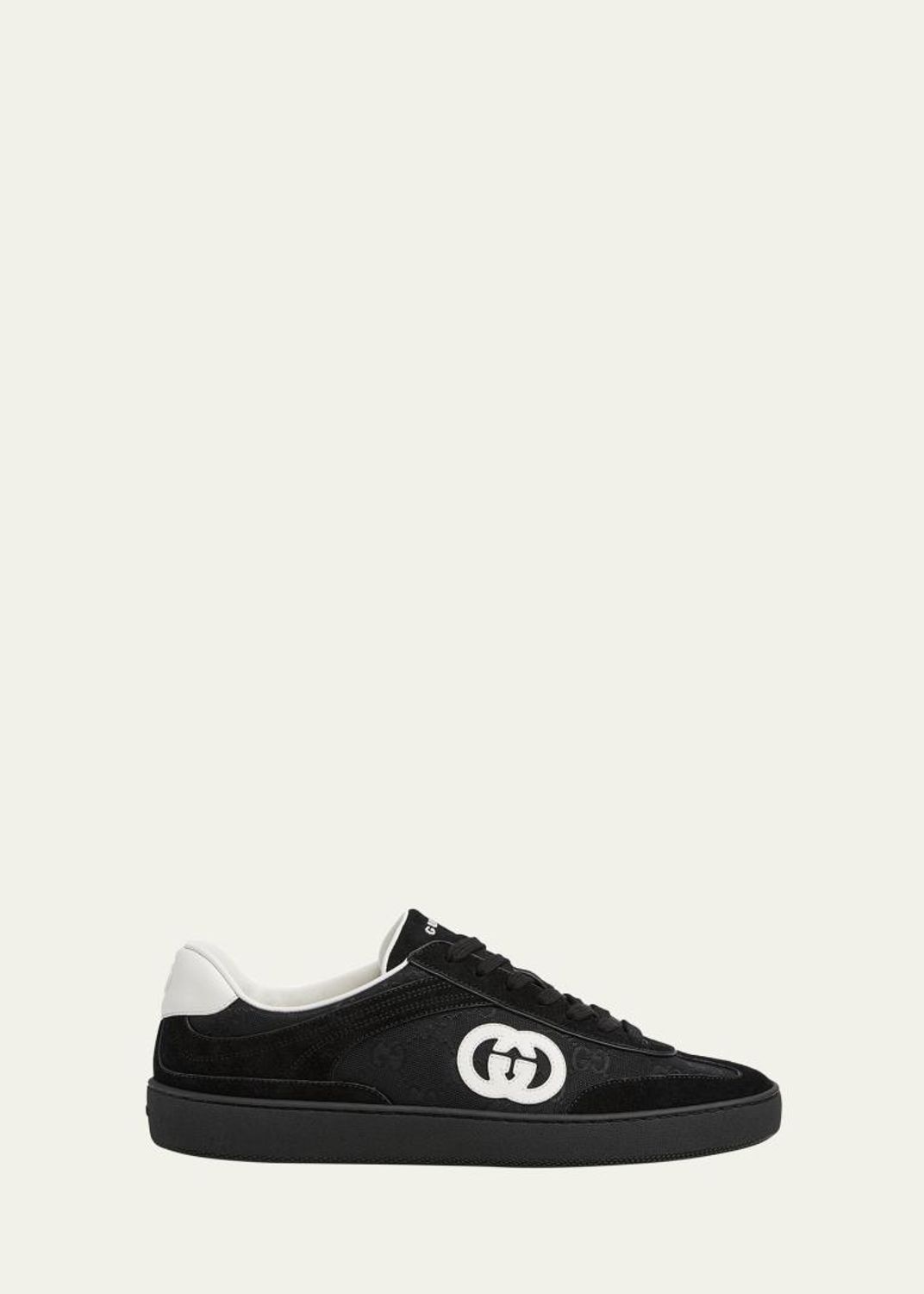 GUCCIストレートローデニム　激レア　OLDGUCCI Yokosquad Gucci Men's G75 Canvas and Suede T-Toe Low-Top Sneakers - Bergdorf