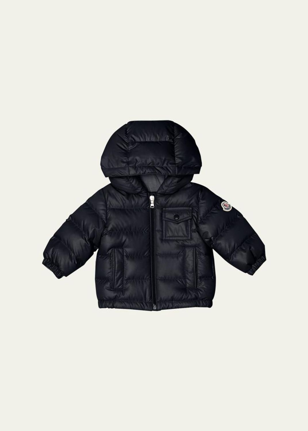 Moncler Boy's Faux Fur Hooded Puffer Jacket, Size 8-14 - Bergdorf