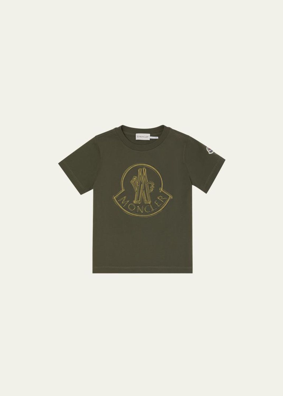 Moncler Boy's Logo-Print Short-Sleeve T-Shirt, Size 12-14