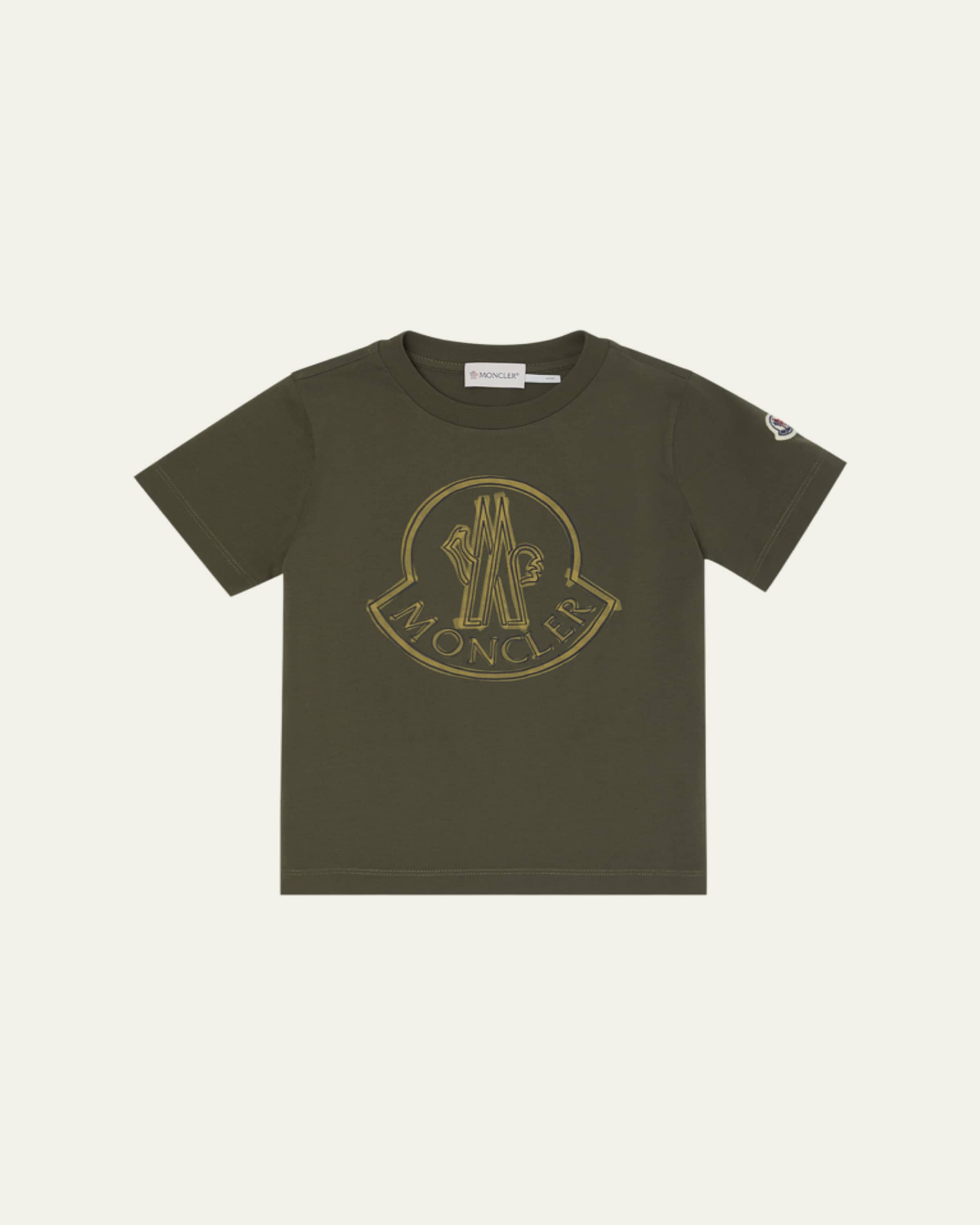 Burberry Boy's Cedar Thomas Bear Graphic-Print T-Shirt, Size 6M-2