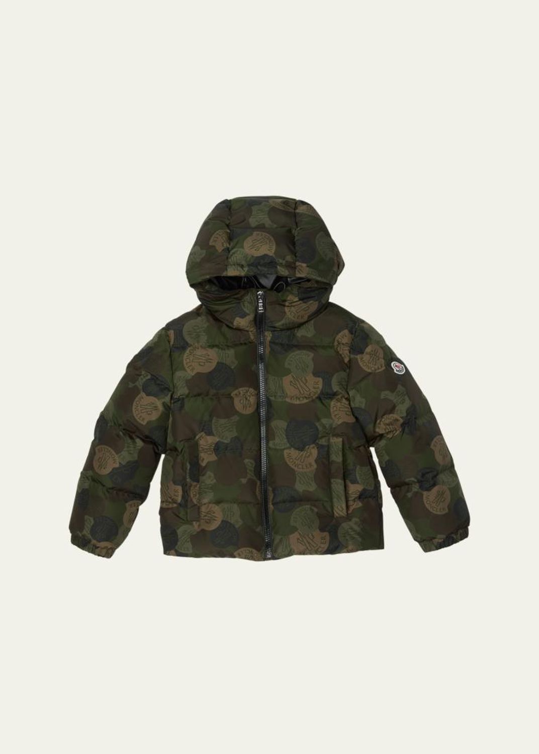Moncler Boy's Maya Hooded Short Down Jacket, Size 4-6 - Bergdorf