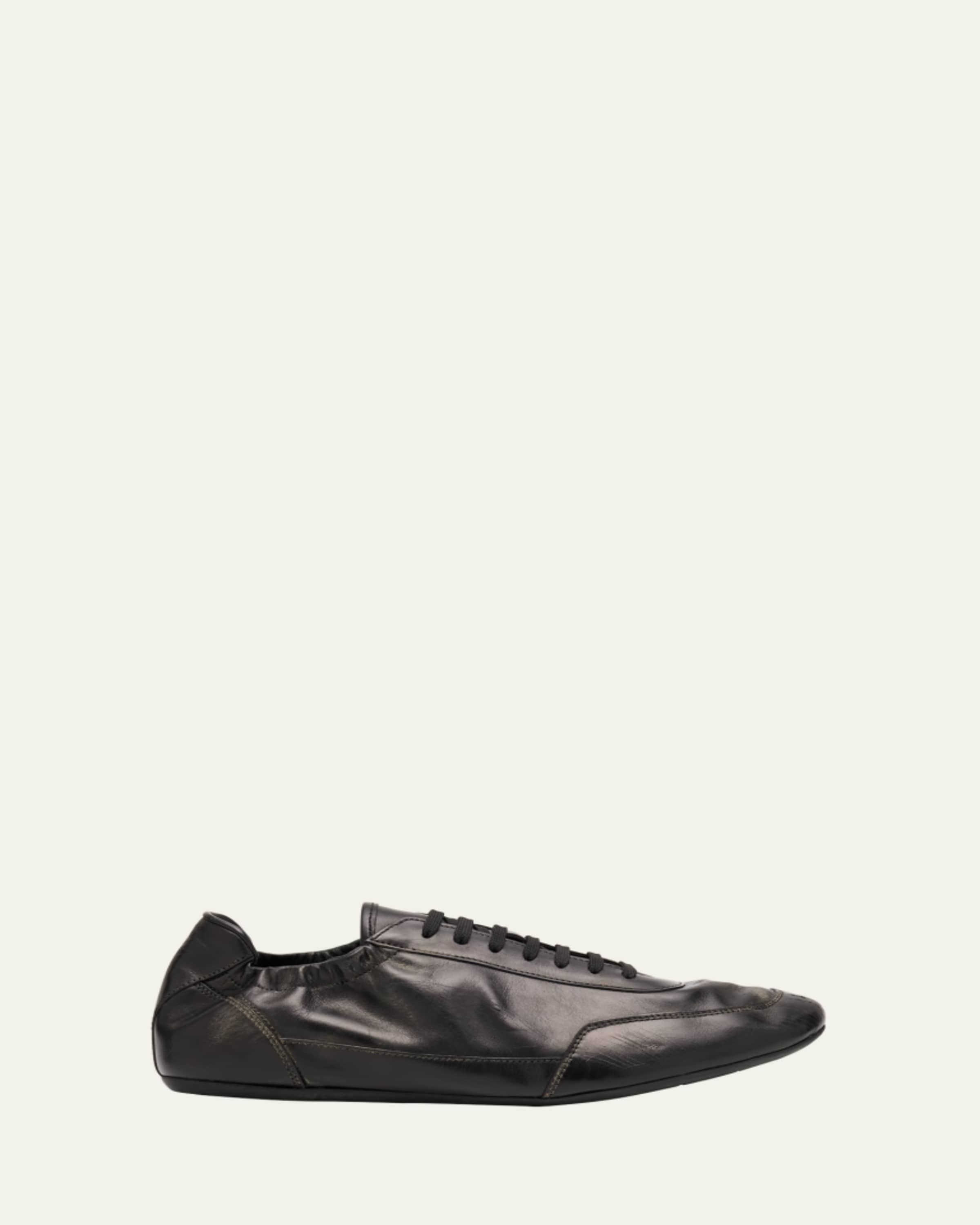 Prada Men's Prax Tonal Low-Top Sneakers - Bergdorf Goodman