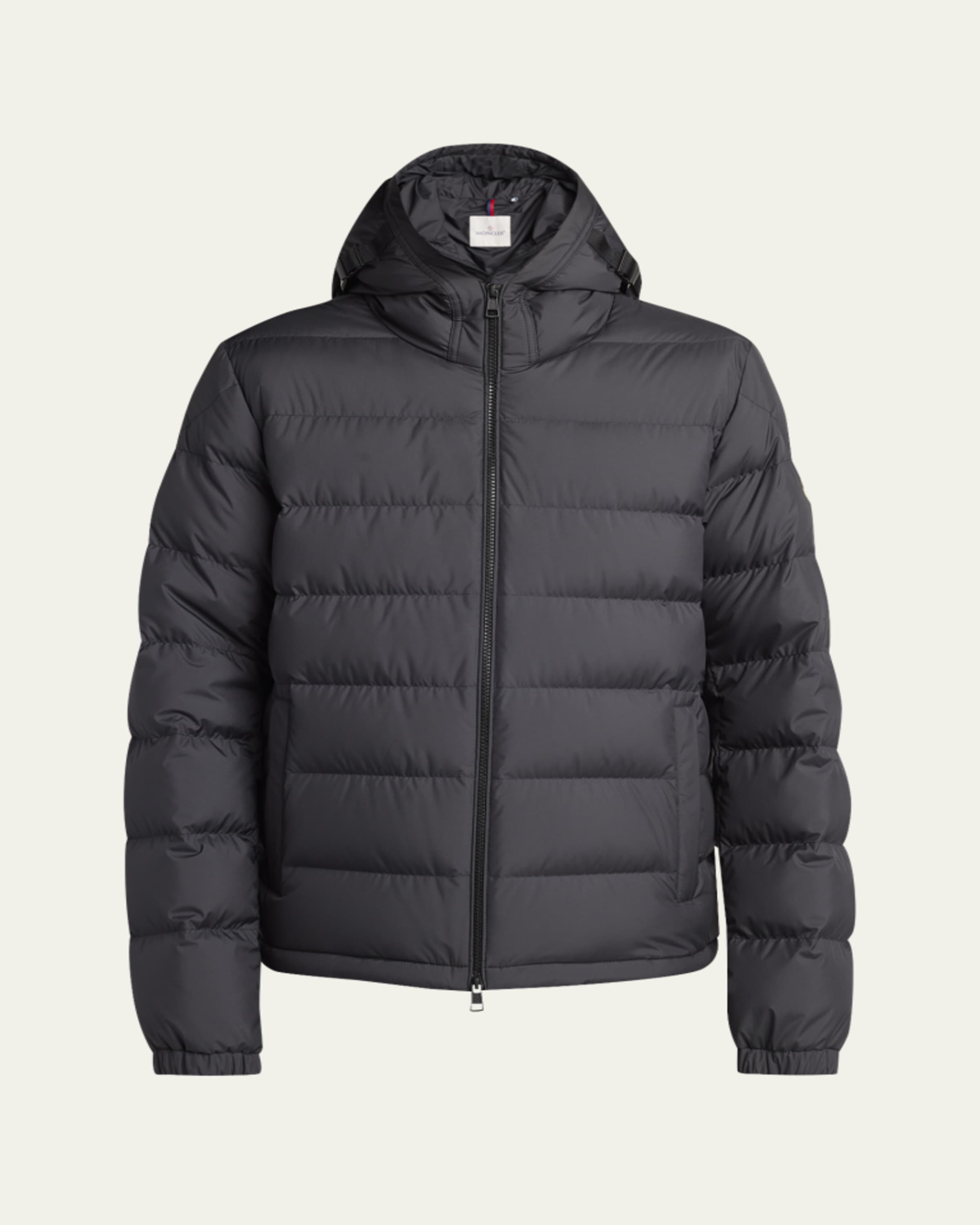 Moncler Men's Archivio Basic Puffer Wool Sleeve Cardigan