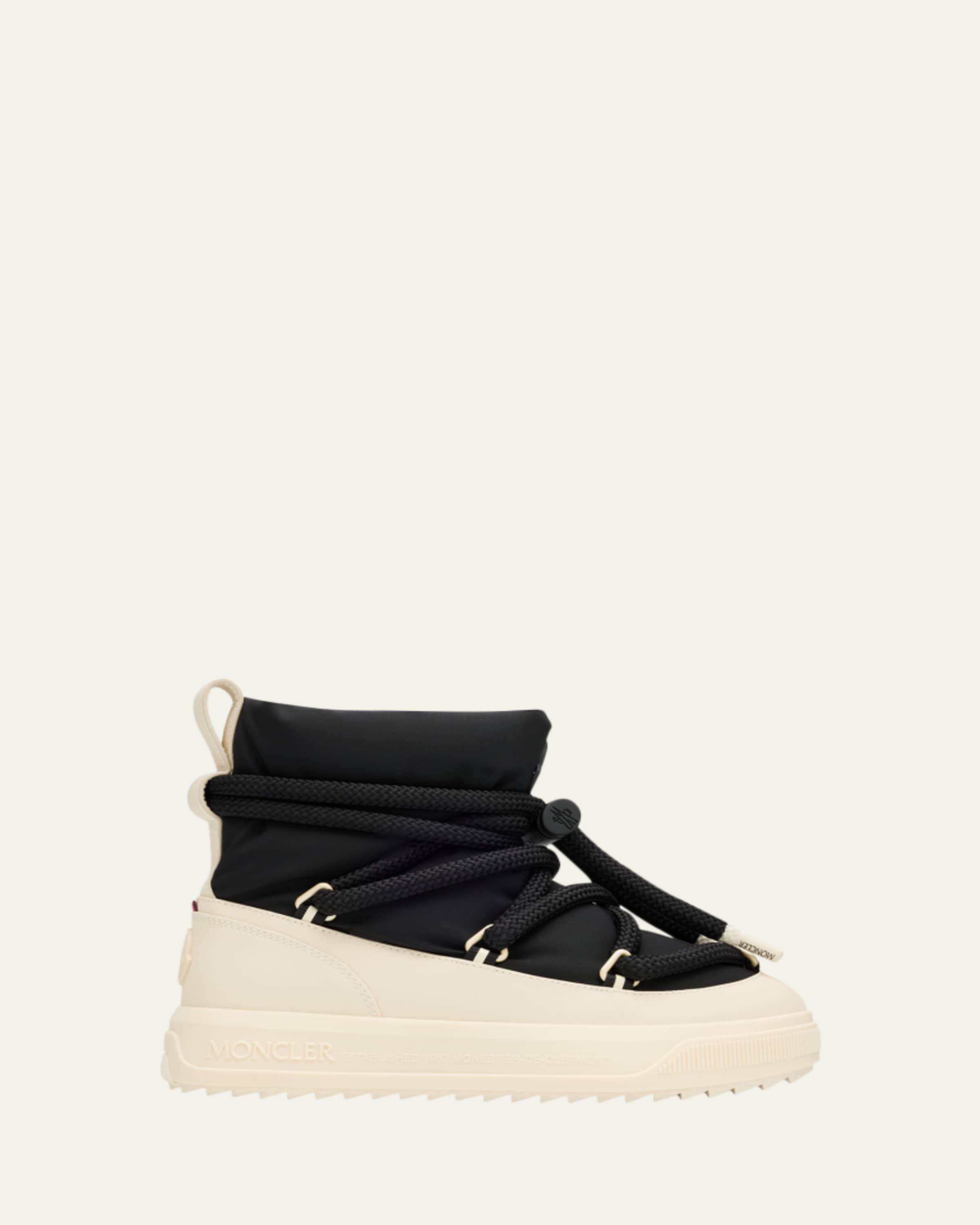 Manolo Blahnik Mircus Suede Shearling Lace-Up Booties - Bergdorf