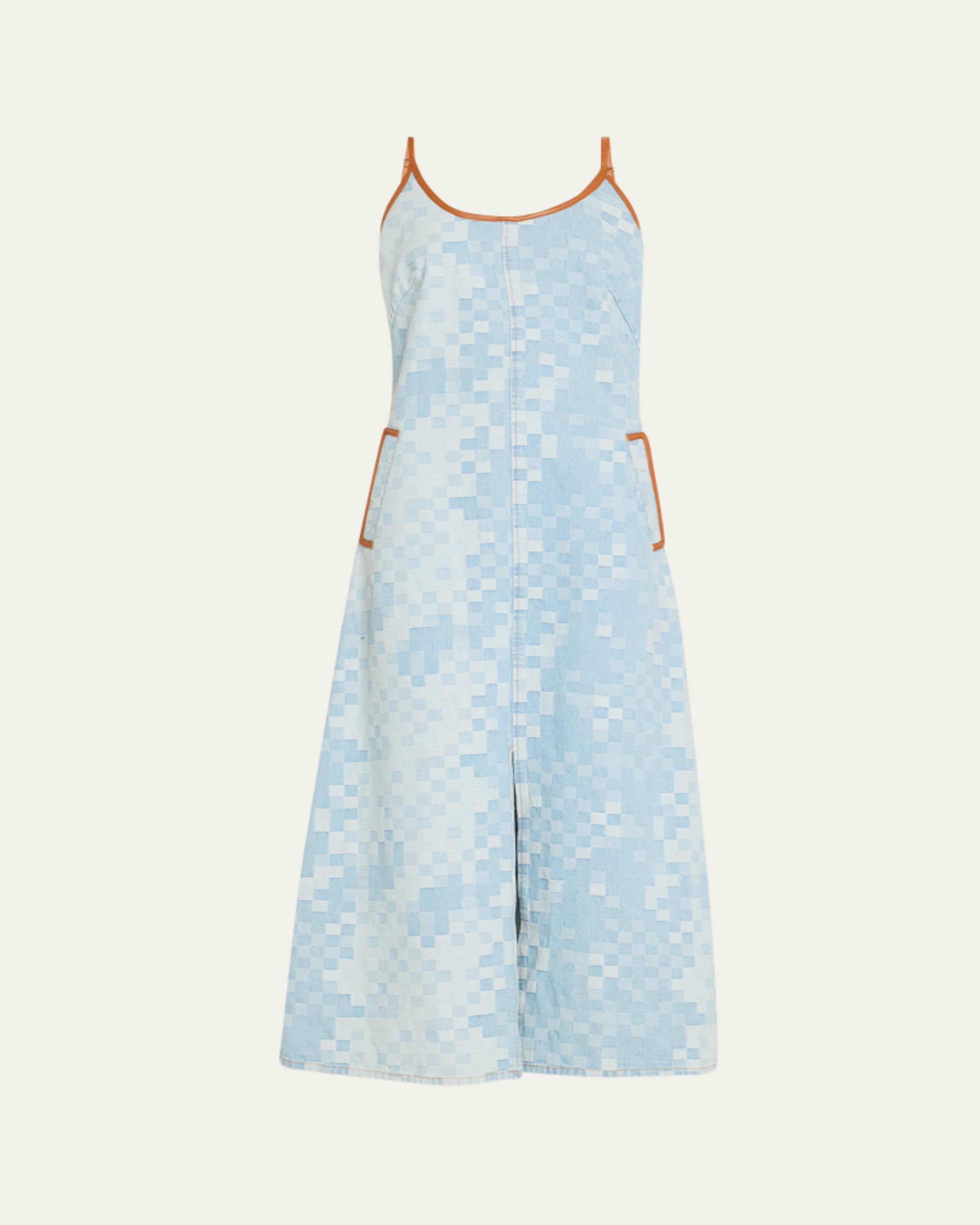 ramy brook arina pleated halter dress Ramy Brook Arina Pleated Halter Midi Dress