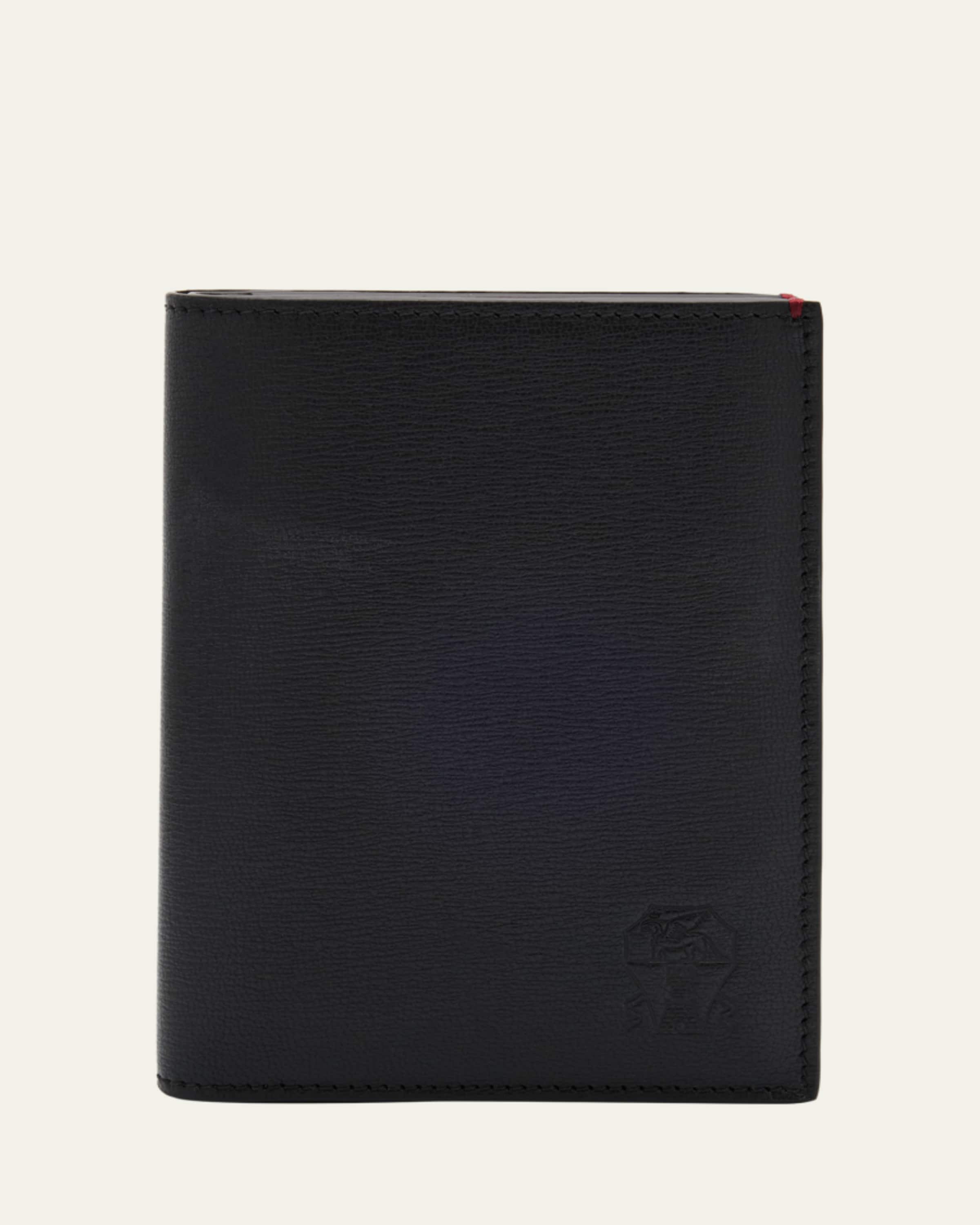 Brunello Cucinelli Men's Leather Bifold Card Holder - Bergdorf Goodman