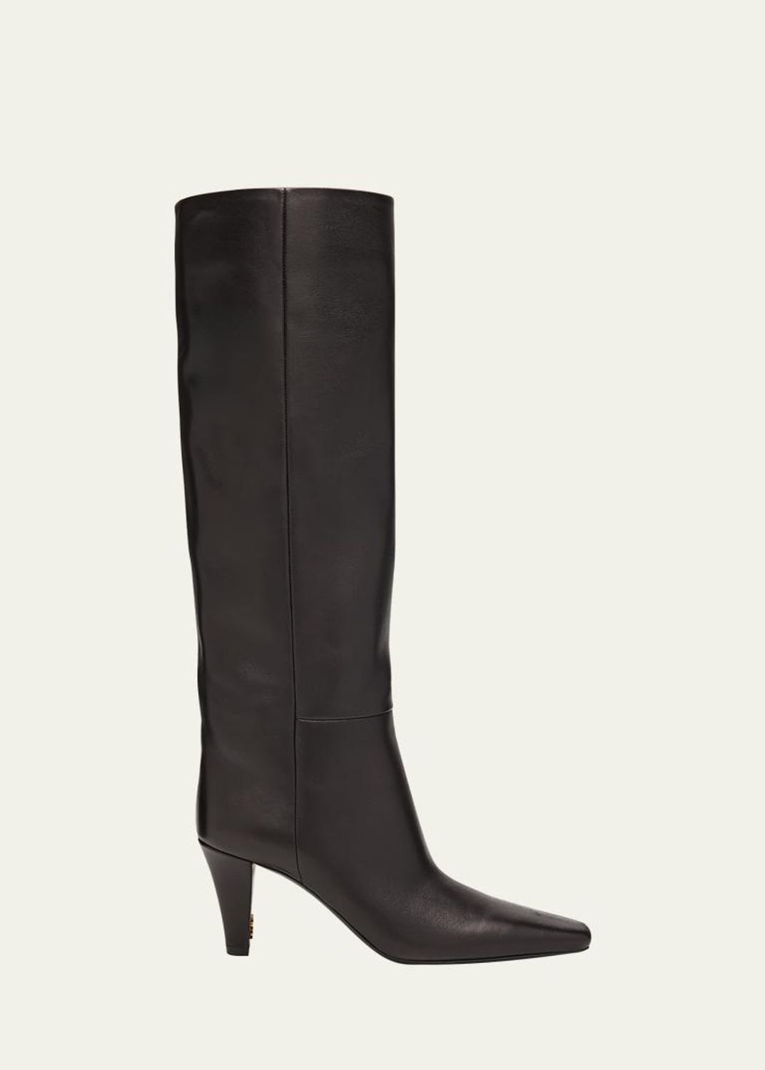Saint Laurent Francoise Smooth Leather Knee-High Boots - Bergdorf