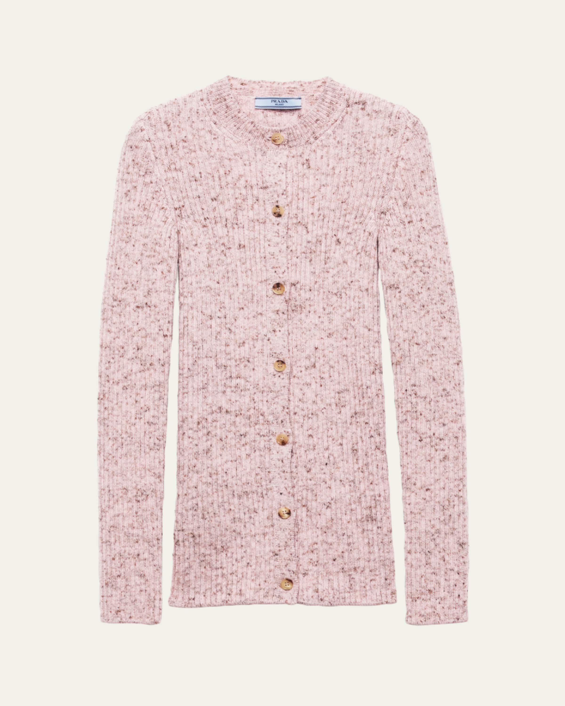 Prada Cashmere V-Neck Cardigan - Bergdorf Goodman