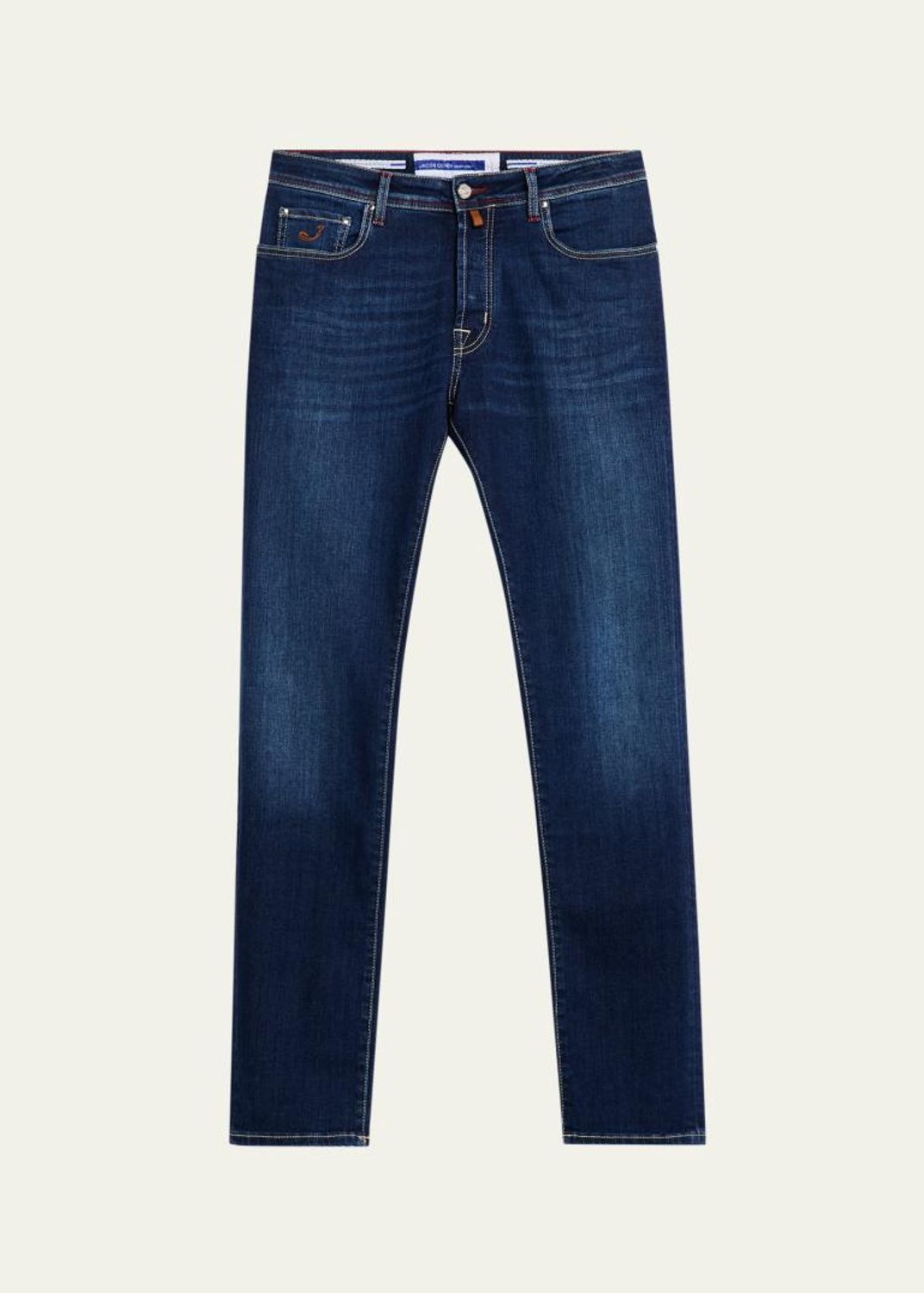 Jacob Cohen Men's Bard Black Denim Slim Five-Pocket Jeans