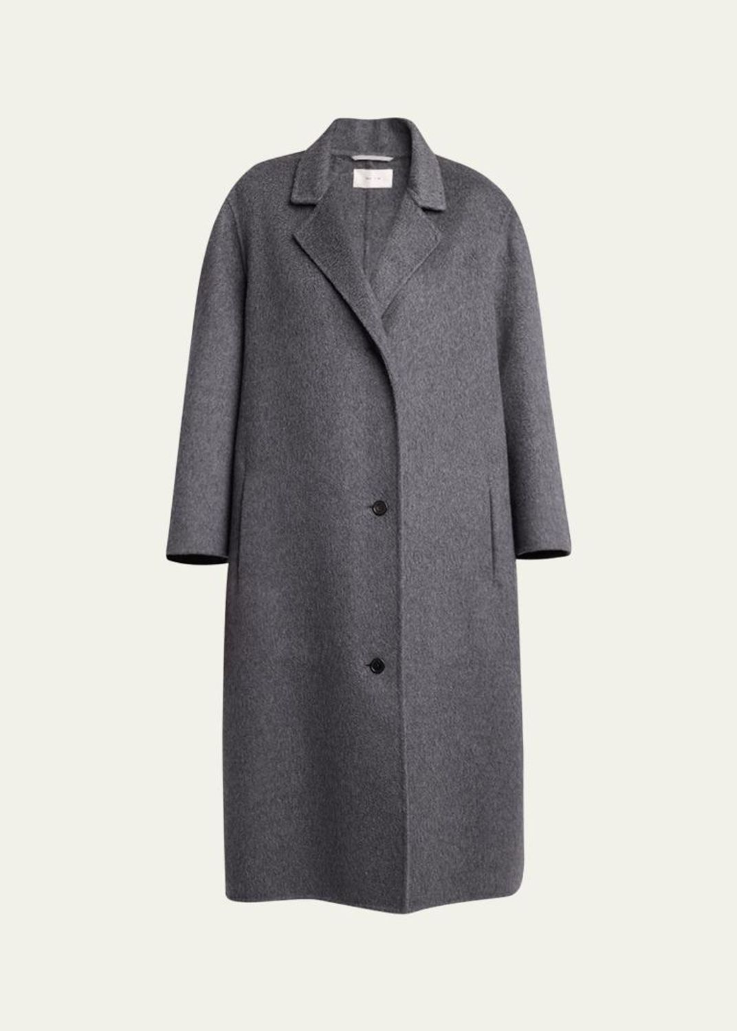 The Row Macaria Belted Wool Oversized Coat - Bergdorf Goodman