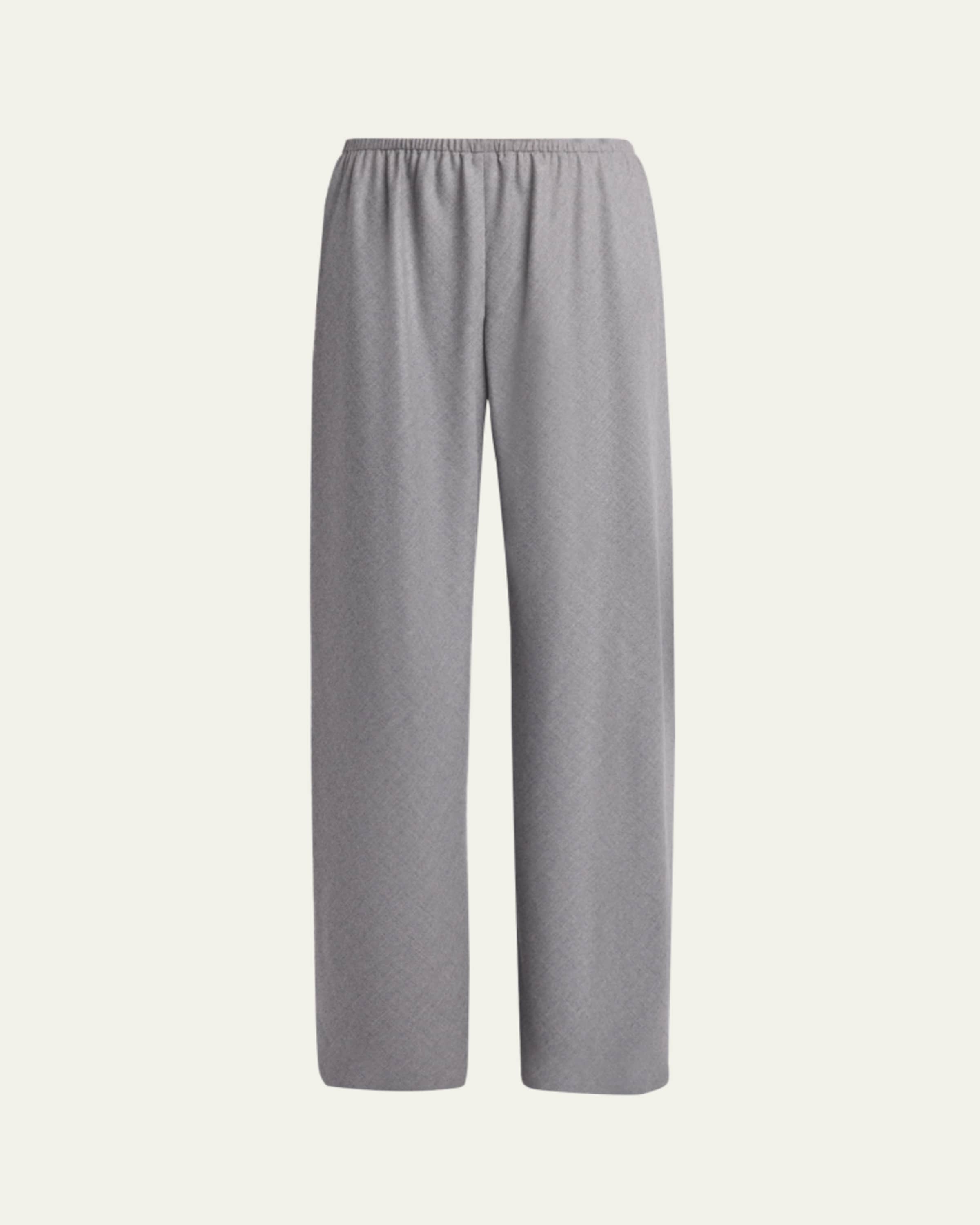 THE ROW Igor Double-Pleated Wide-Leg Pants - Bergdorf Goodman