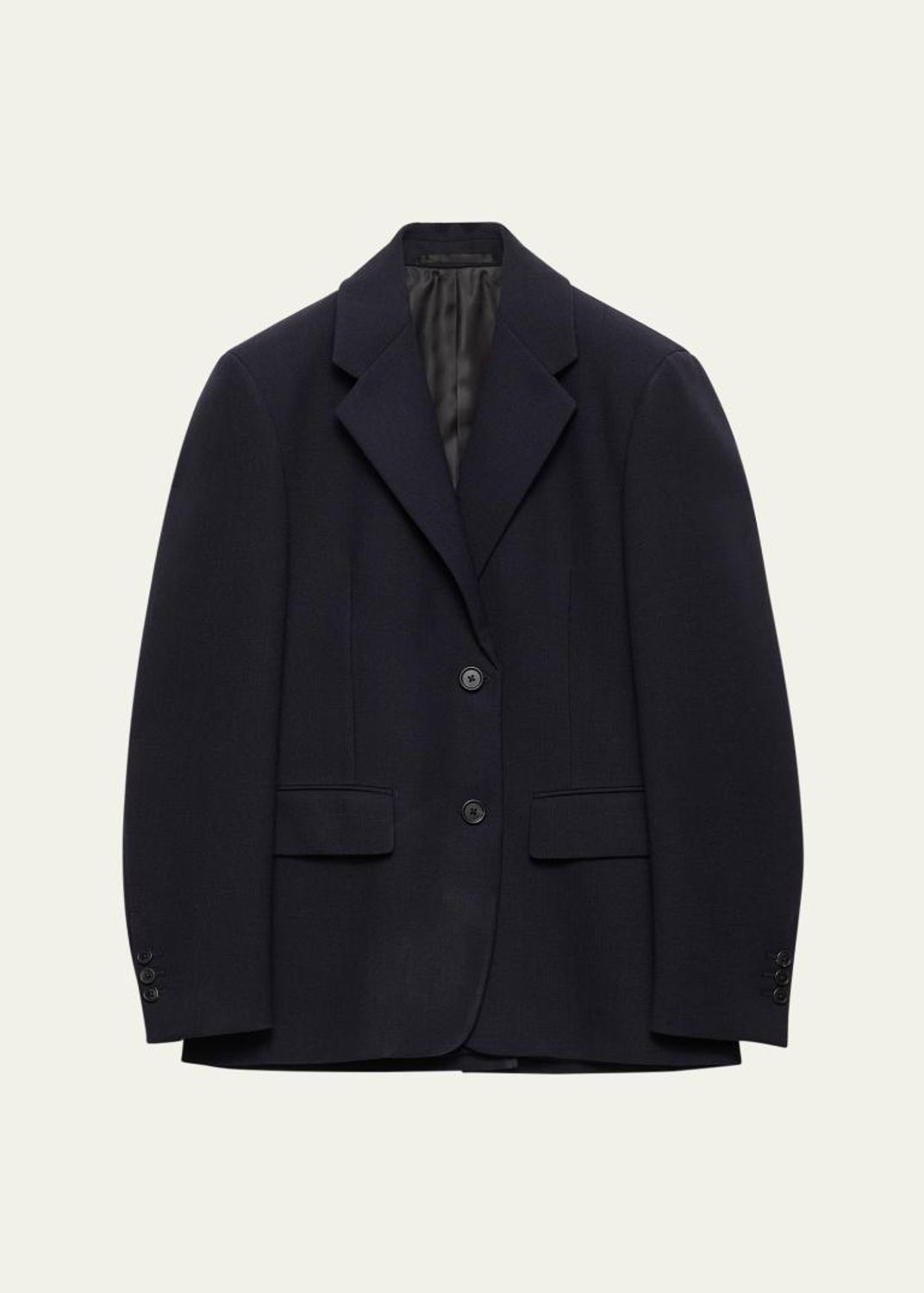 Prada Wool Gabardine Single-Breasted Blazer - Bergdorf Goodman
