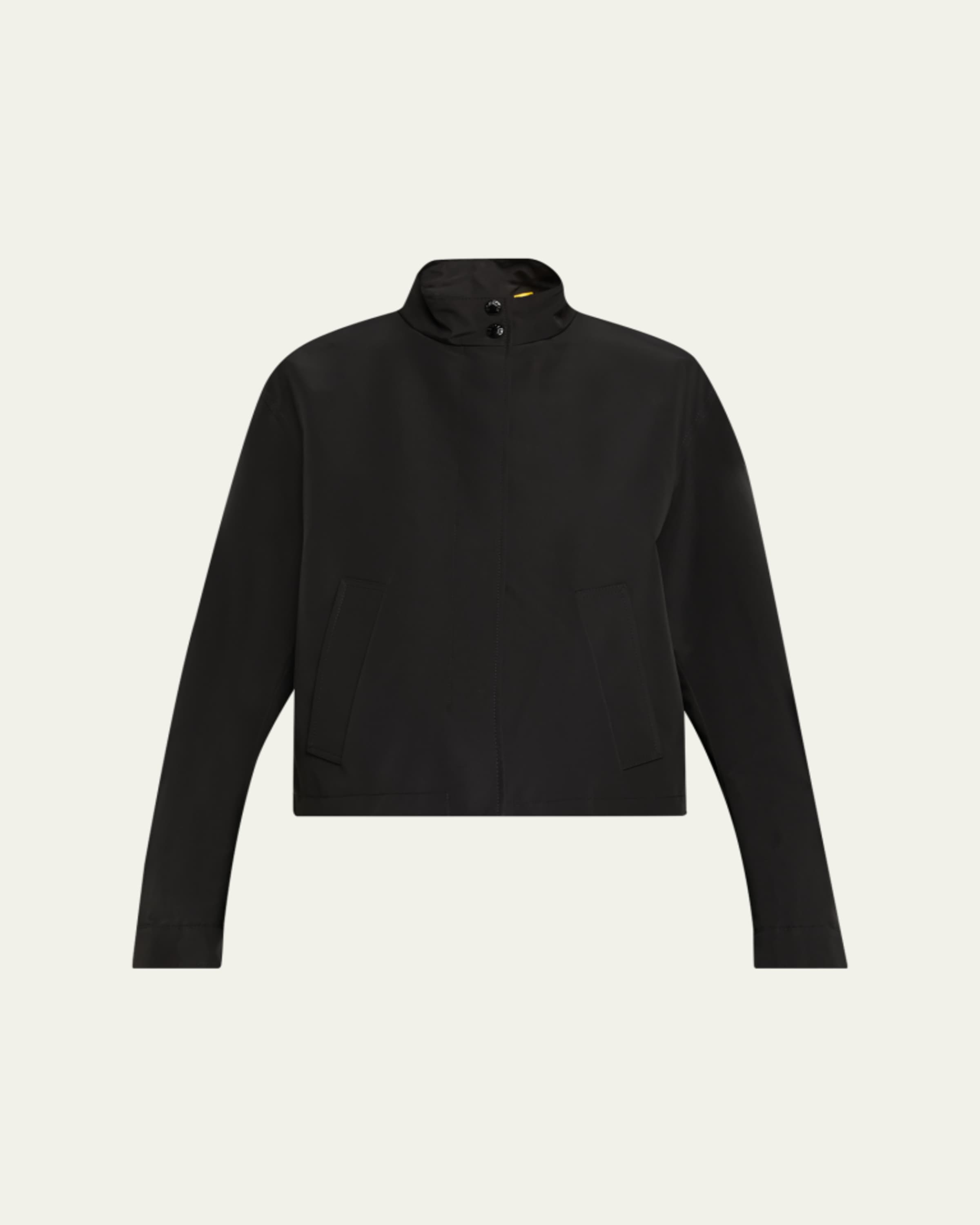 Moncler Anemone Pleated Hooded Jacket - Bergdorf Goodman