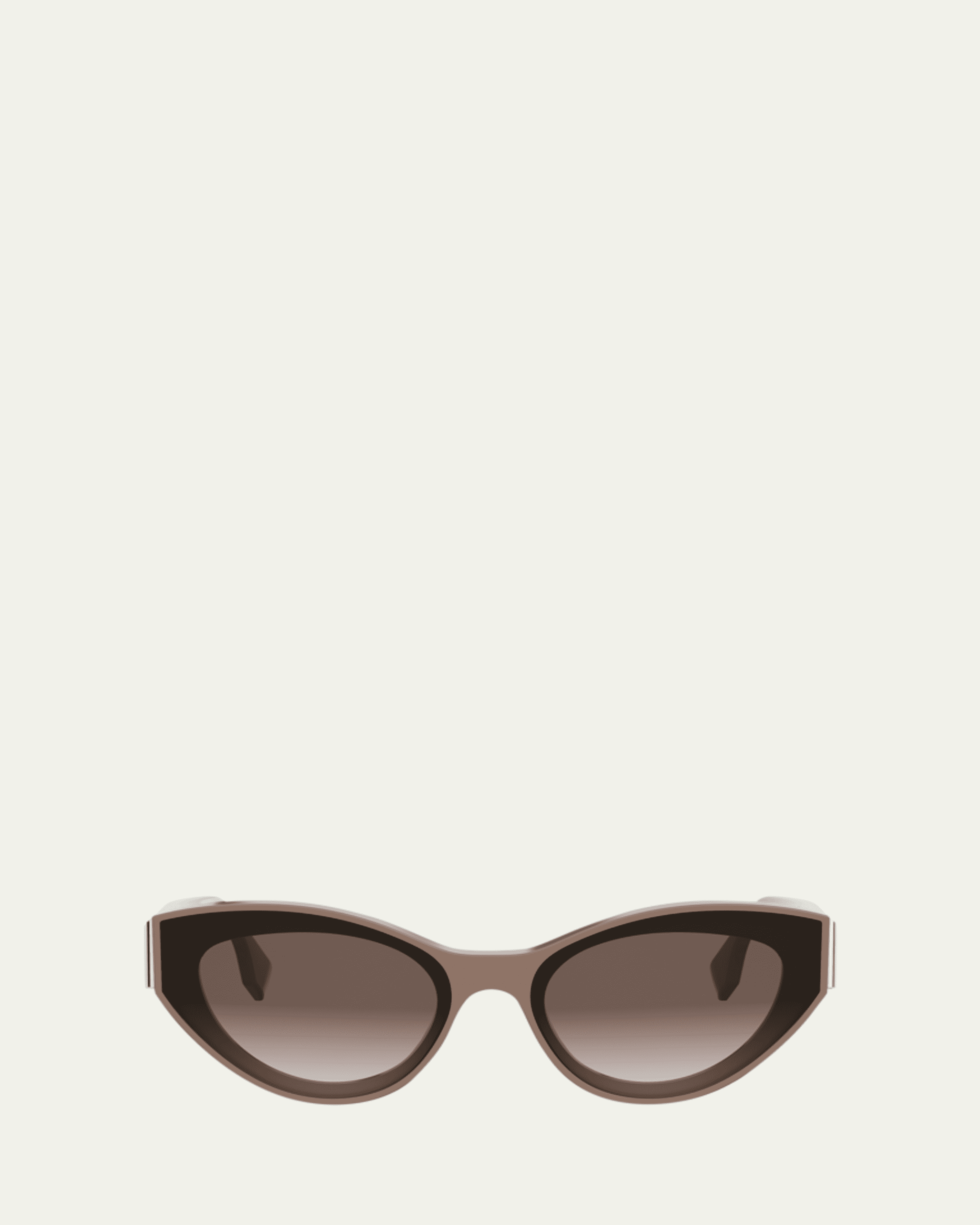 Fendi FF Diamond Logo Acetate Cat-Eye Sunglasses - Bergdorf Goodman
