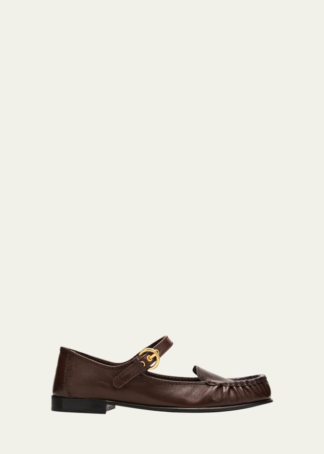 Miu Miu Suede Mesh Moccasins - Bergdorf Goodman