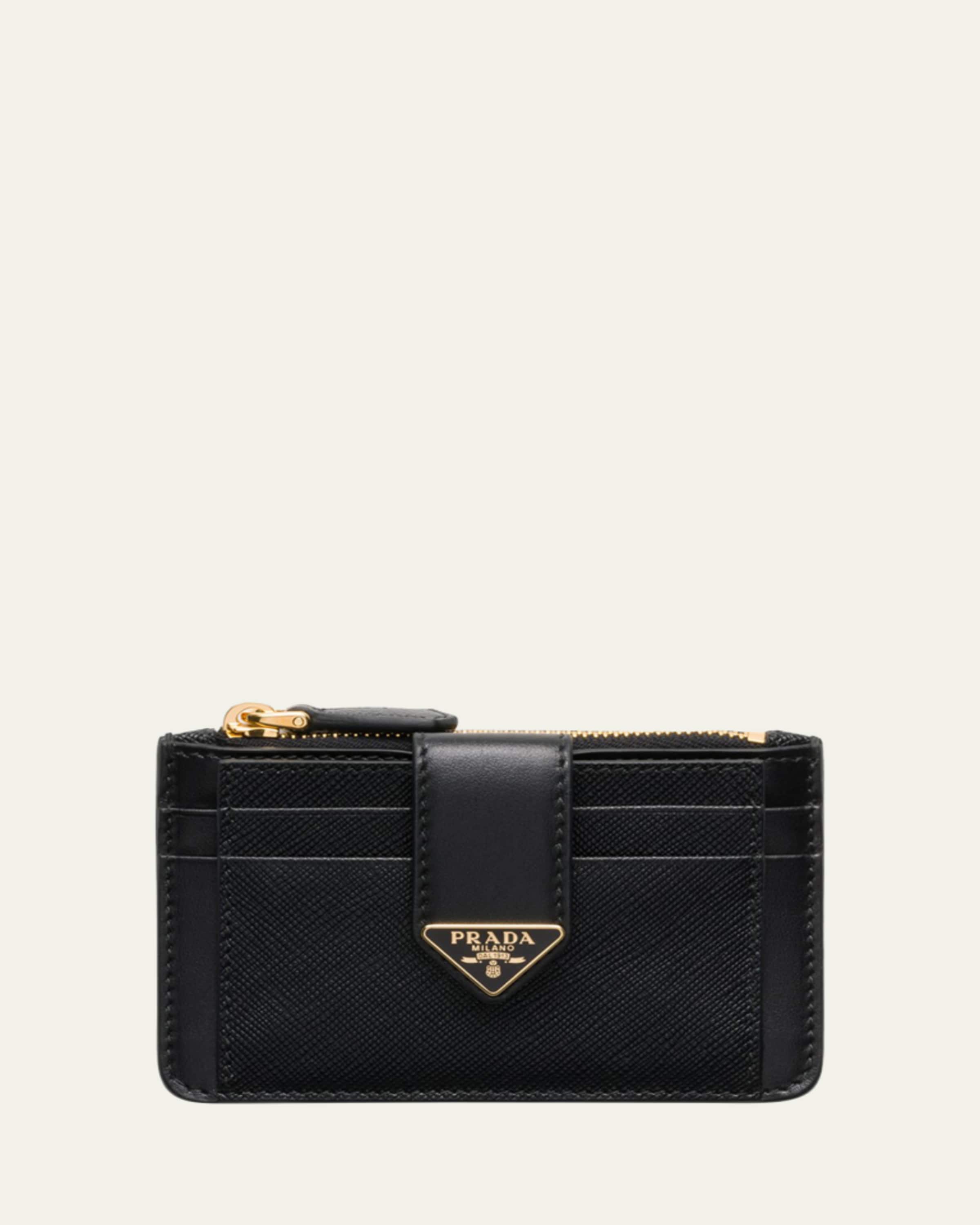 Prada Small Saffiano Leather Trifold Wallet - Bergdorf Goodman