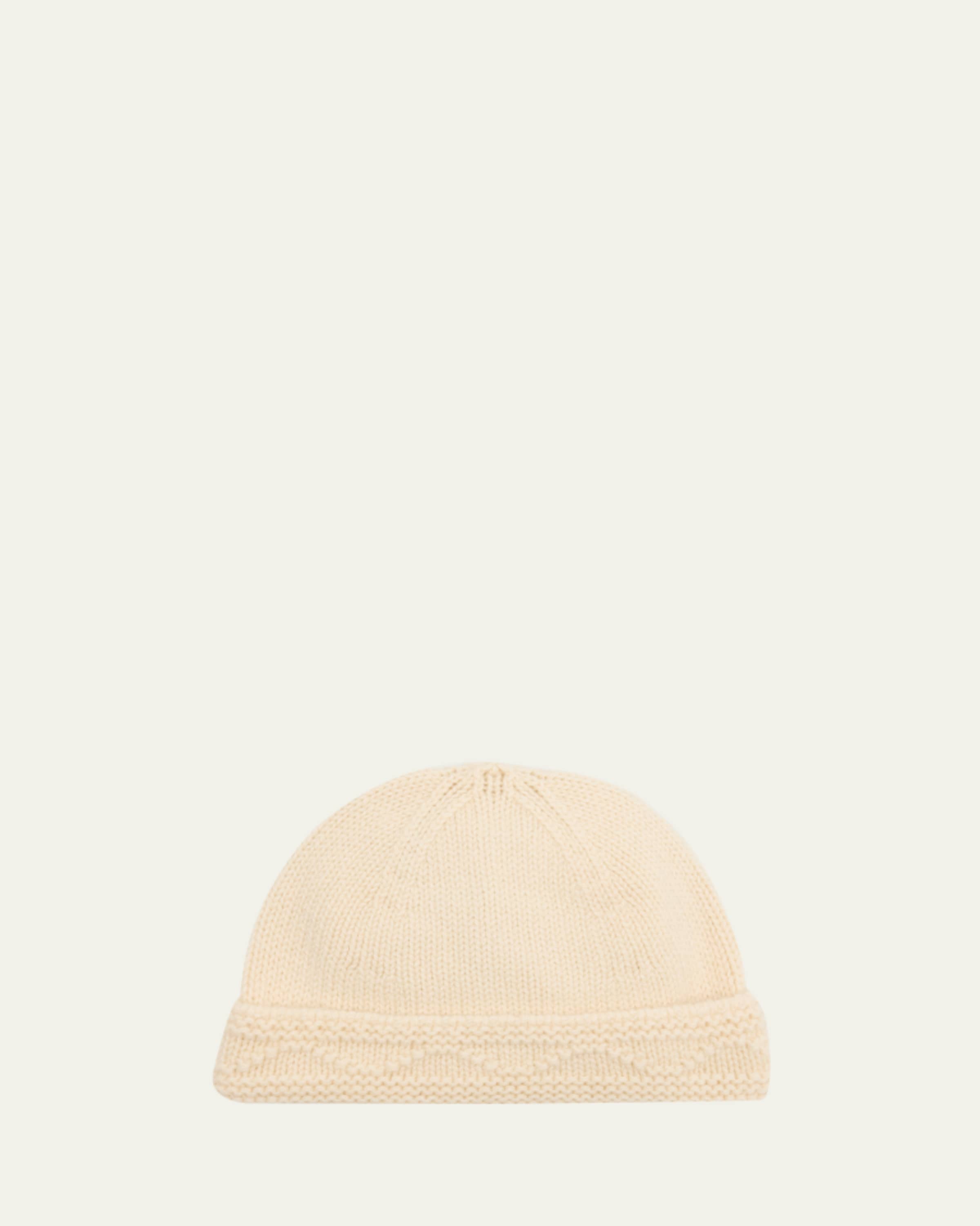 Loro Piana Baby Cashmere Knit Beanie - Bergdorf Goodman