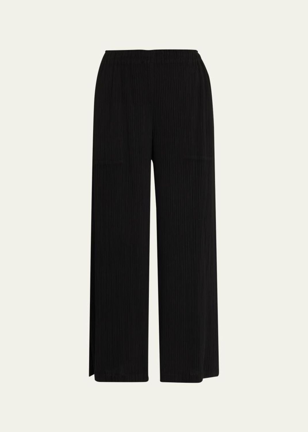 Issey Miyake Chiffon Twist Bk Wt 46 High-Neck Top - Bergdorf Goodman