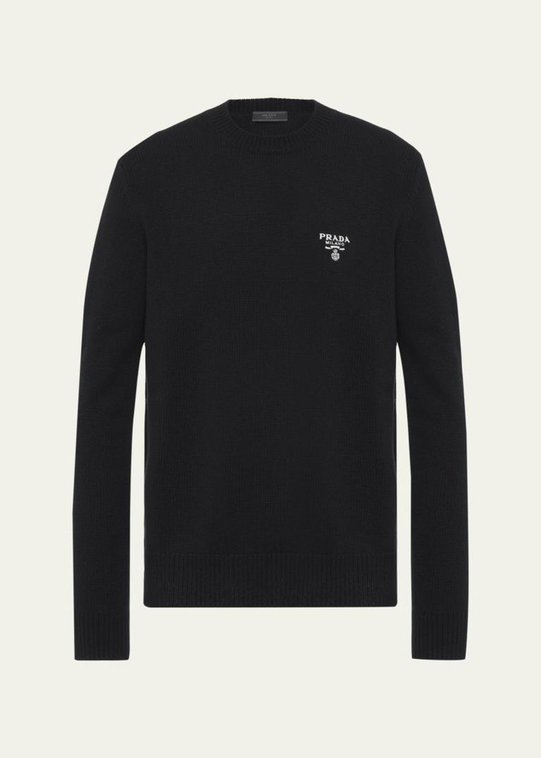 Prada Men's Ribbed Zip Sweater - Bergdorf Goodman