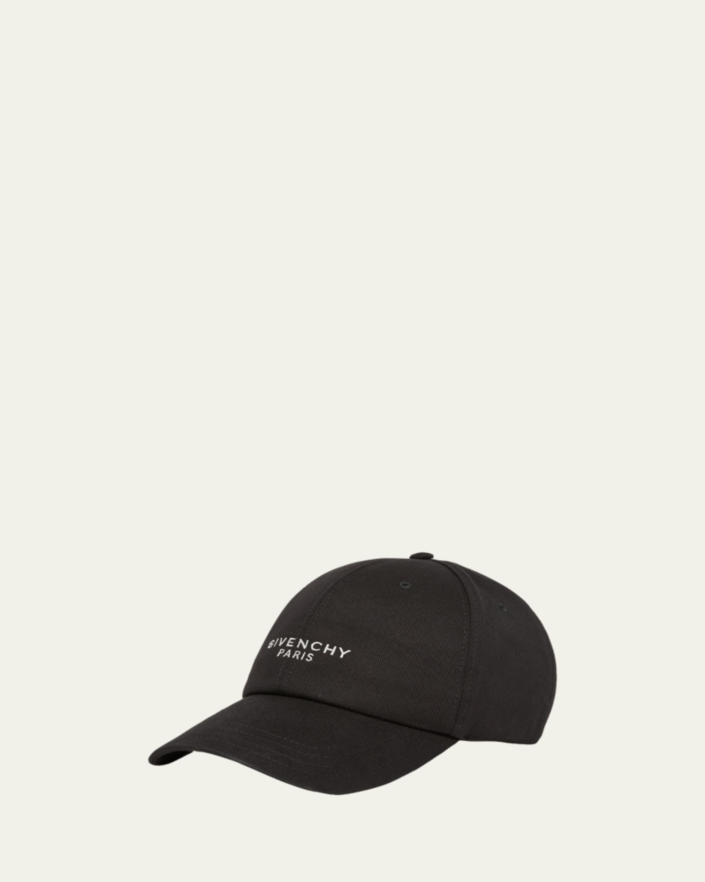 Givenchy Men's Givenchy Paris Cotton Embroidered Six-Panel