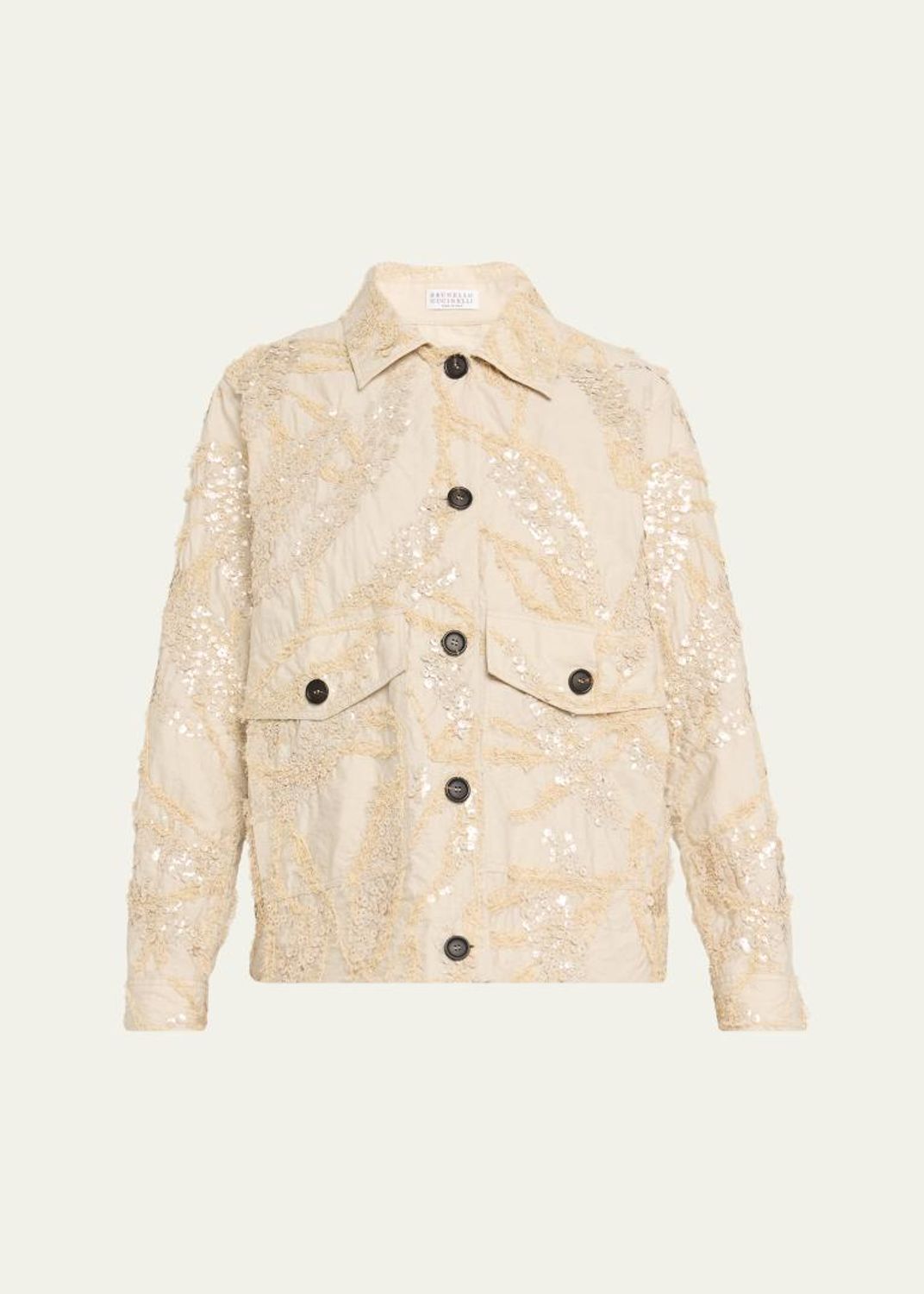 Brunello Cucinelli Couture Suede Utility Jacket - Bergdorf Goodman