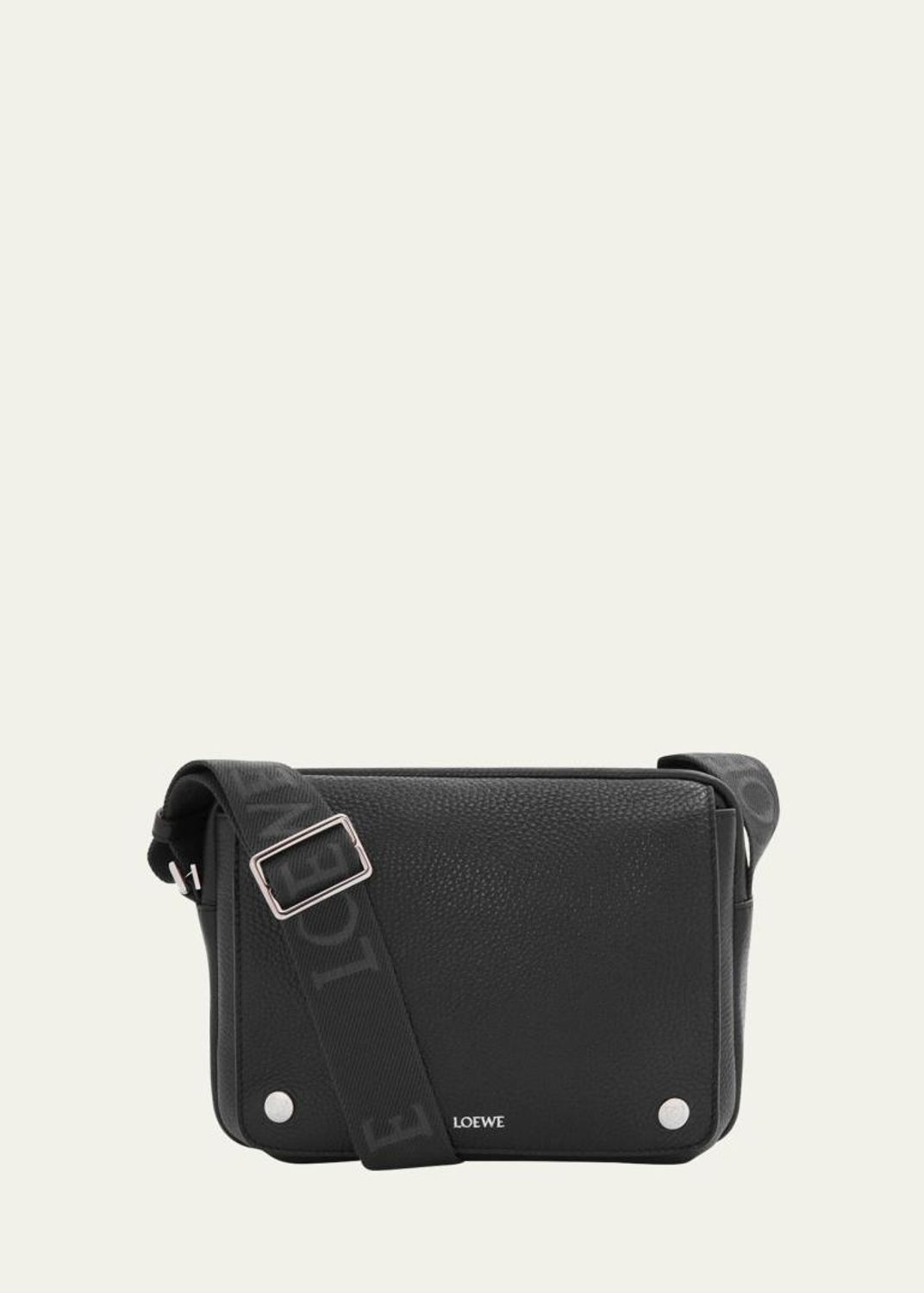 LOEWE Men's XS Pebble Leather Messenger Bag - Bergdorf Goodman