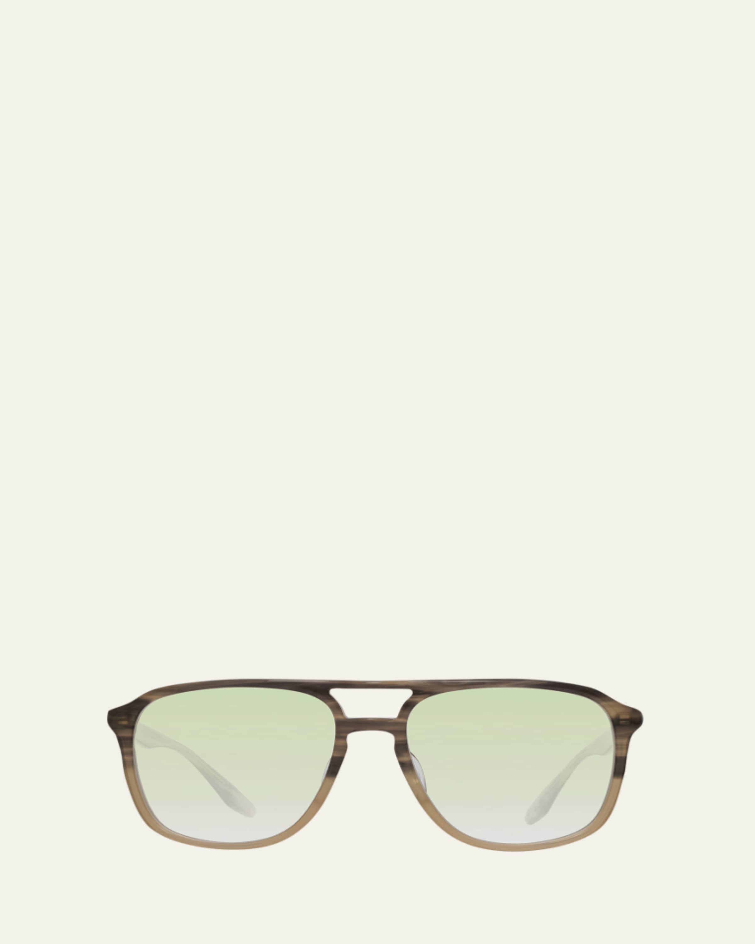Barton Perreira Men's Gyalis Acetate Navigator Frames - Bergdorf