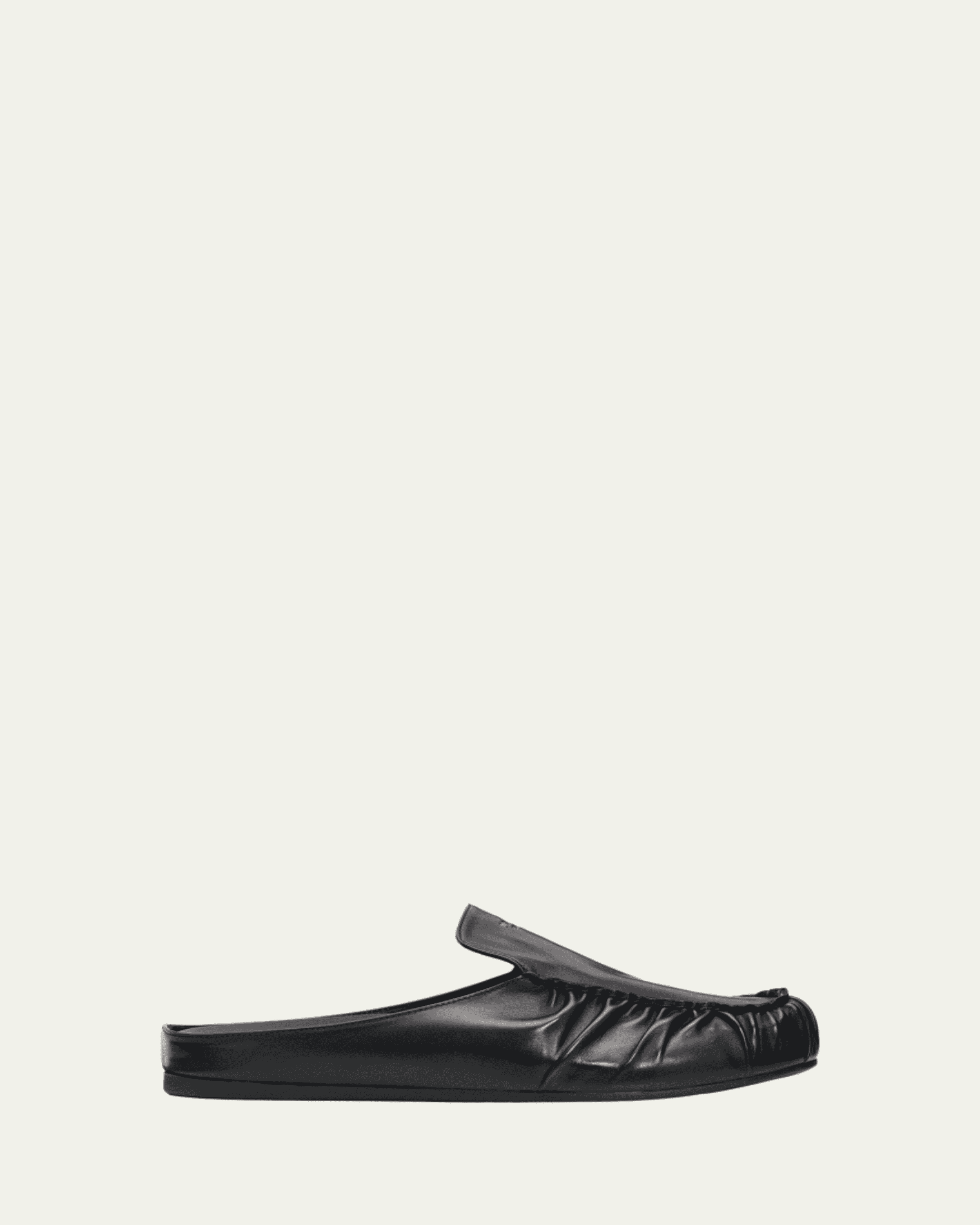 Prada Men's Speedrock Leather Rubber-Sole Penny Loafers - Bergdorf