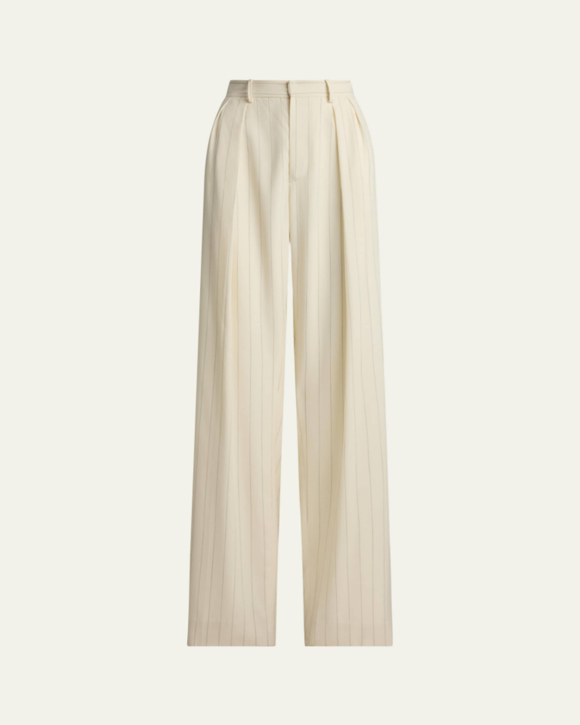 Ralph Lauren Collection Dean Wool Gabardine Pants - Bergdorf Goodman