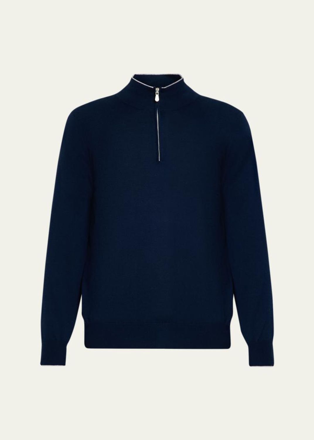 Givenchy Men's Embroidered Logo Cotton Crewneck Sweater - Bergdorf
