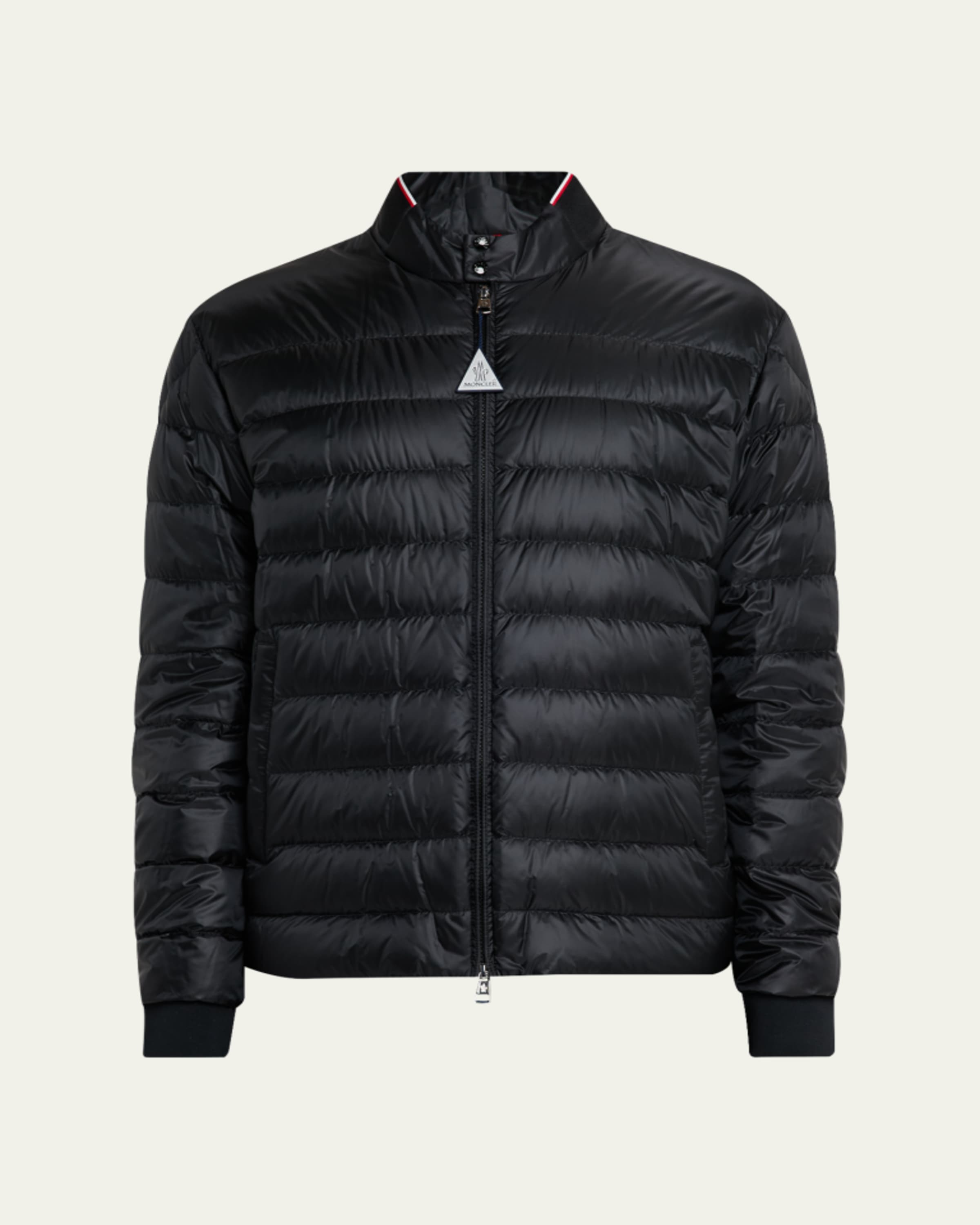 Moncler Men's Quilted Nylon Jacket - Bergdorf Goodman