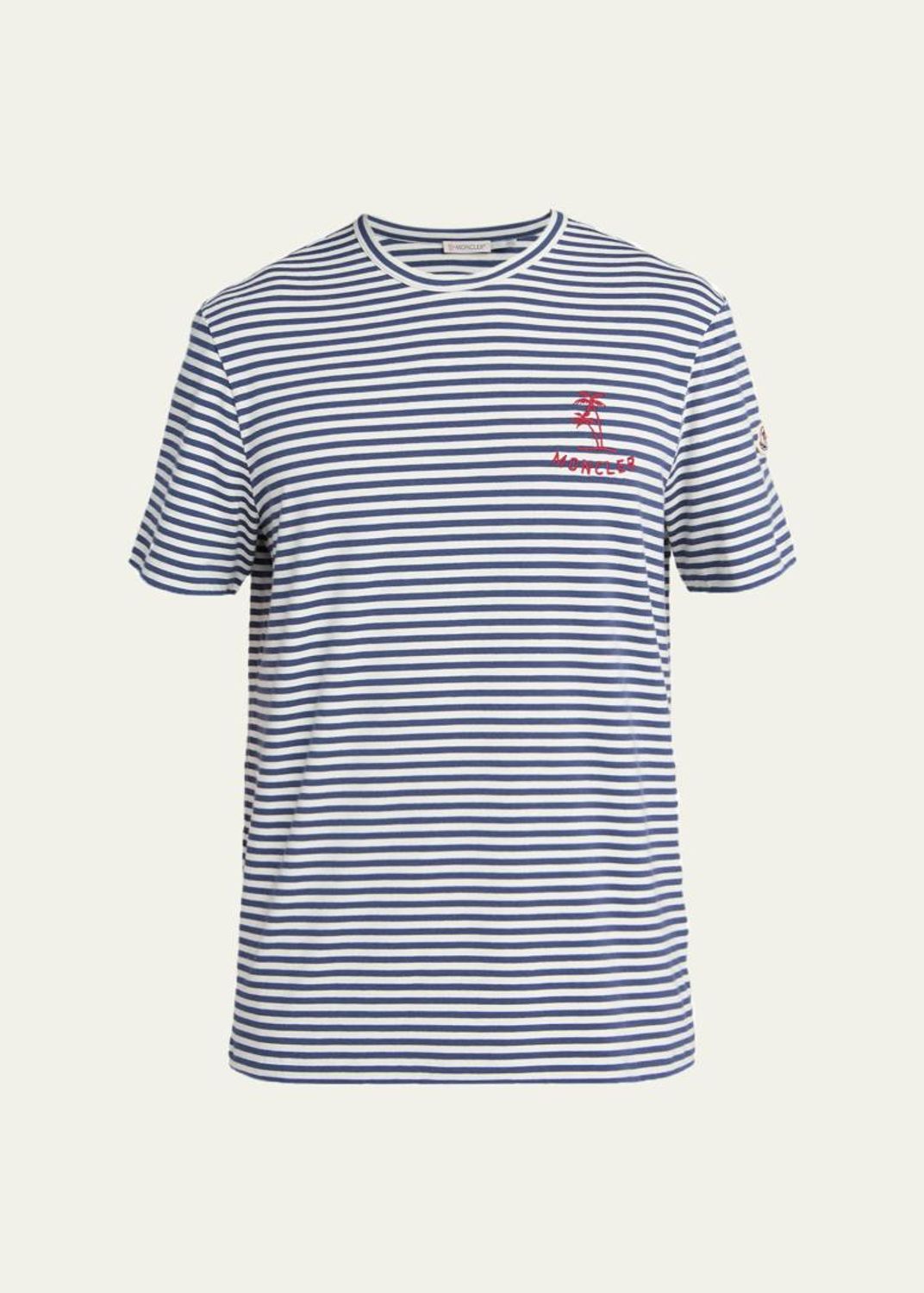 Moncler Men's National Park Ranger Patch Crewneck T-Shirt