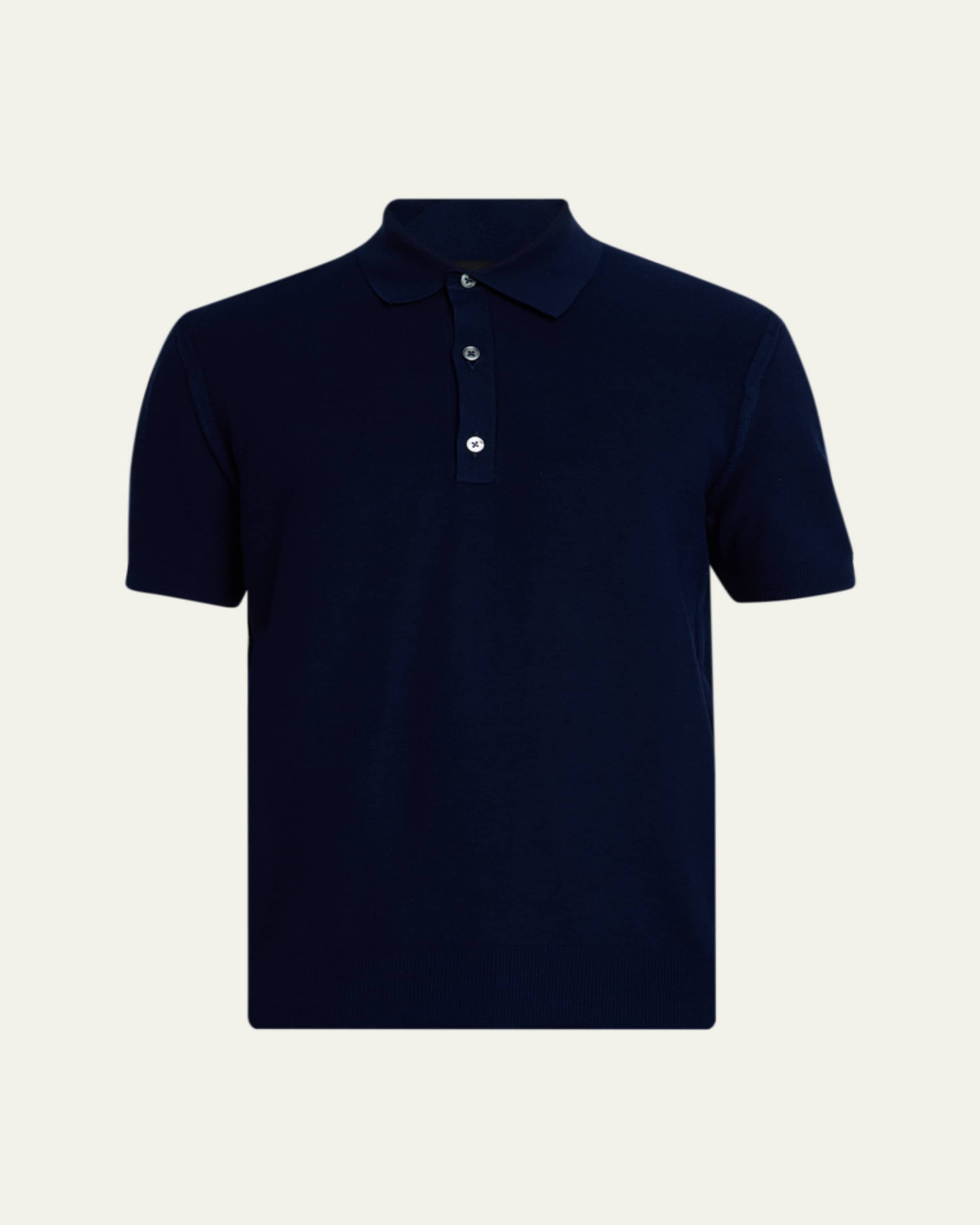 TOM FORD Men's Classic-Fit Cotton Pique Polo Shirt - Bergdorf Goodman