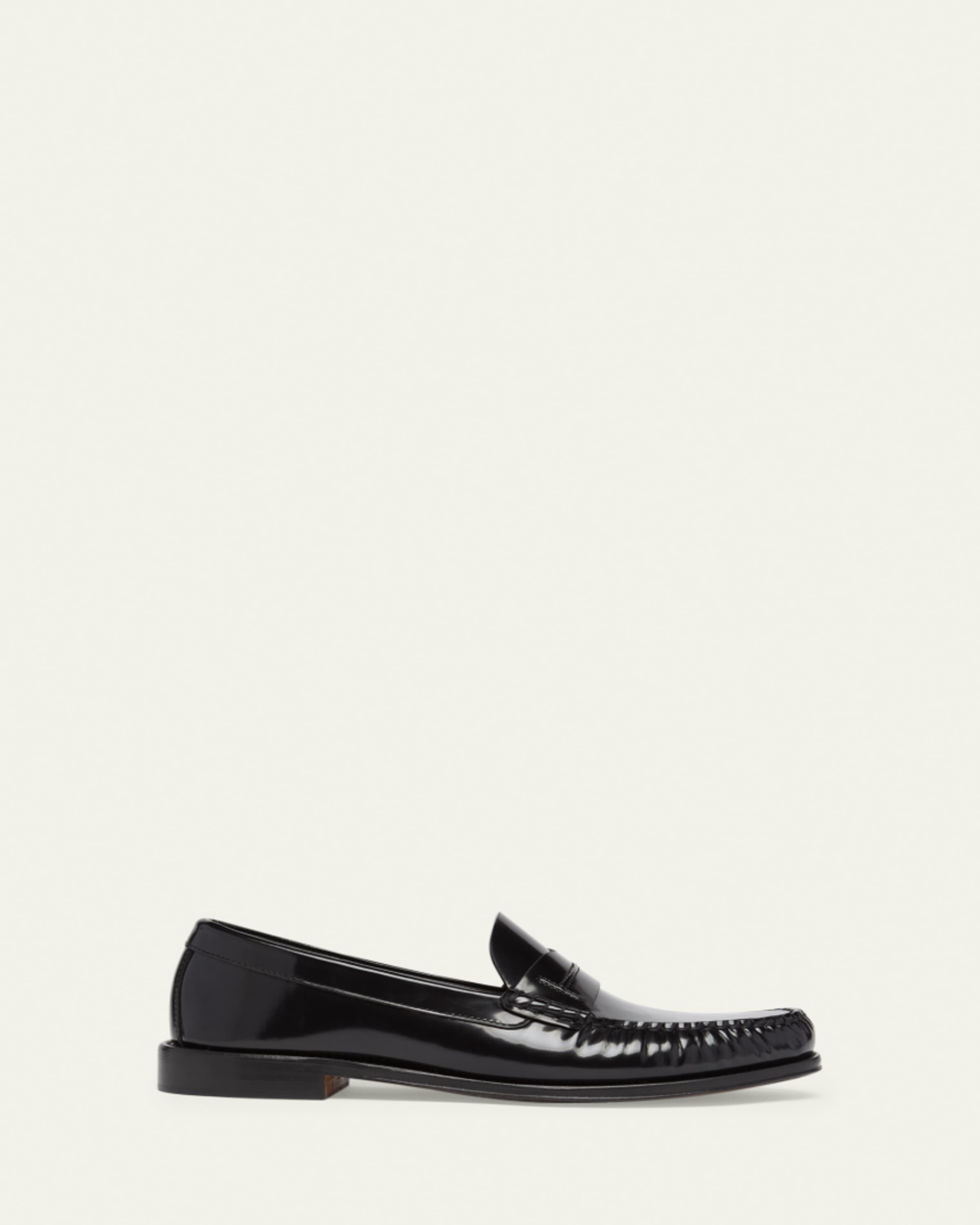 TOM FORD Men's Ripley Suede Twist-Strap Loafers - Bergdorf Goodman