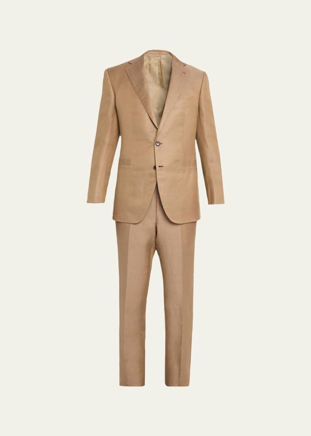 Cesare Attolini Men's Wool Windowpane Check Two-Piece Suit