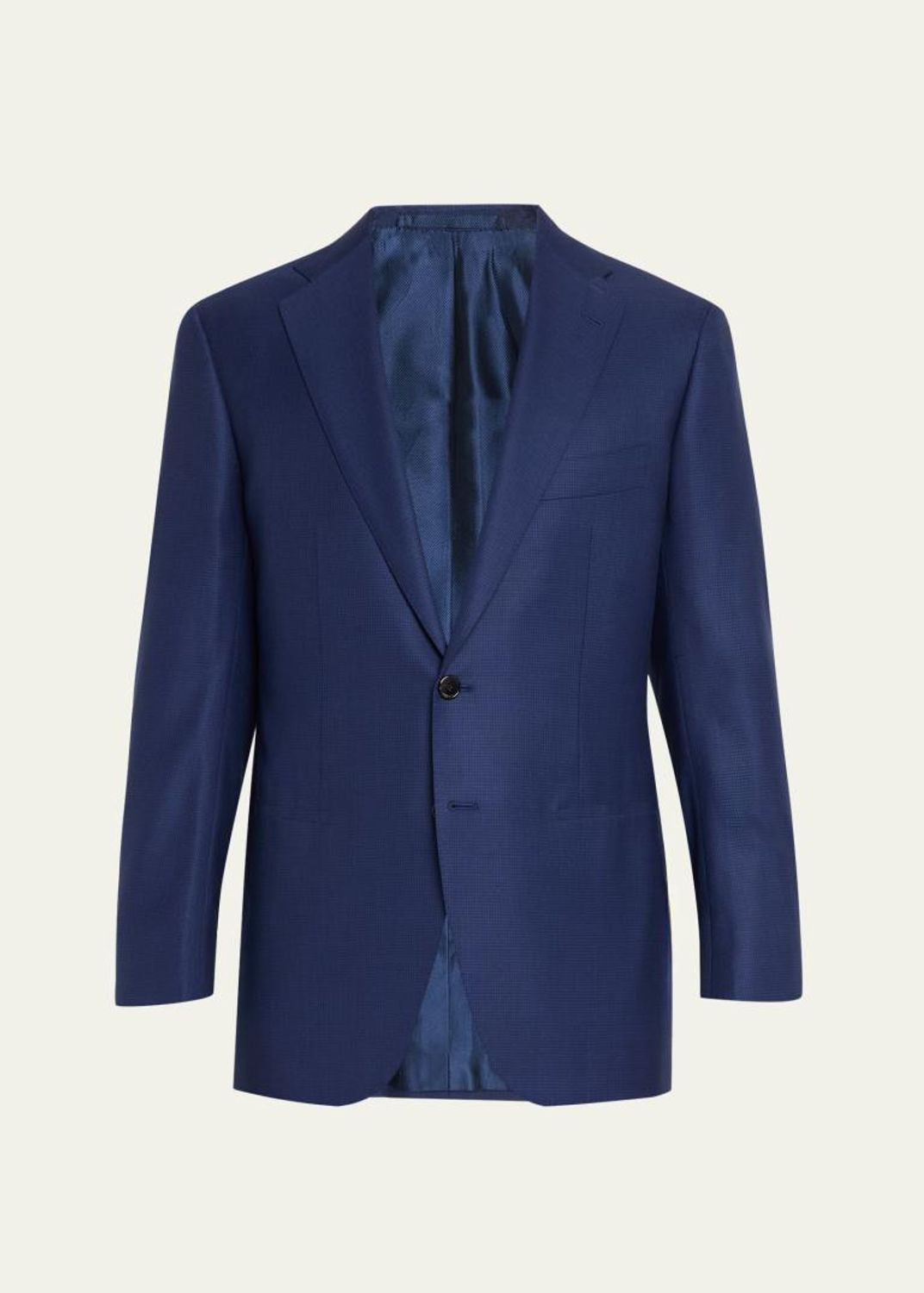 MK29 Cesare Attolini ウール　スーツ セットアップ 46 Cesare Attolini Men's Wool Chevron 130 Two-Piece Suit - Bergdorf