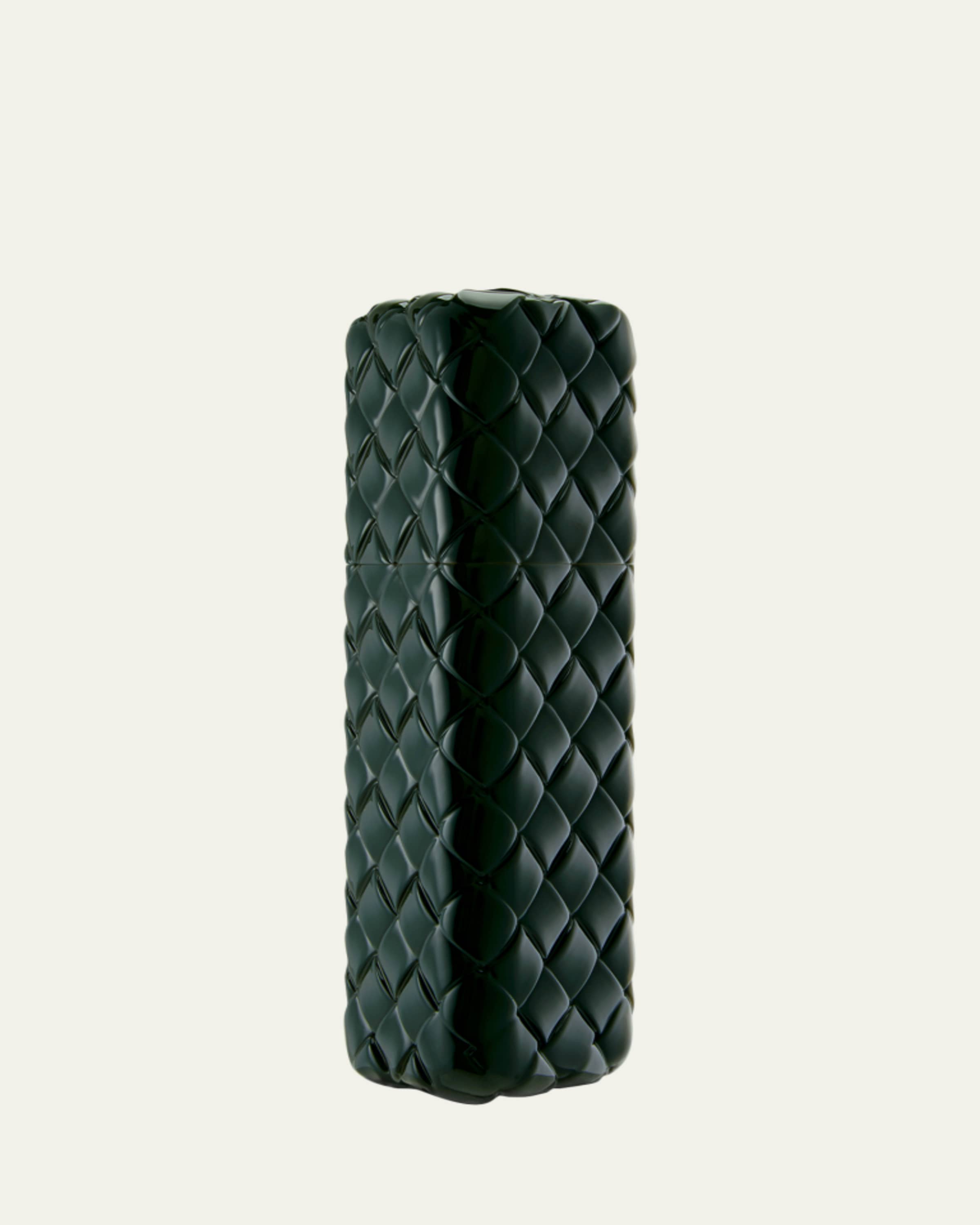 小物 temple  Bottega Veneta Bottega Veneta Silver Travel Fragrance Case - Bergdorf Goodman