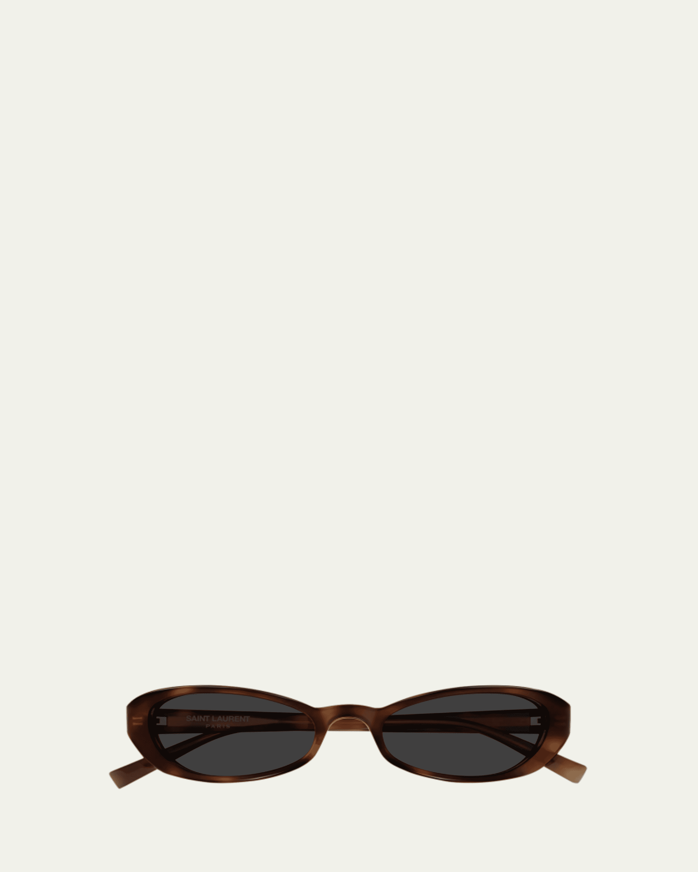 Saint Laurent 51mm Acetate Oval Sunglasses - Bergdorf Goodman