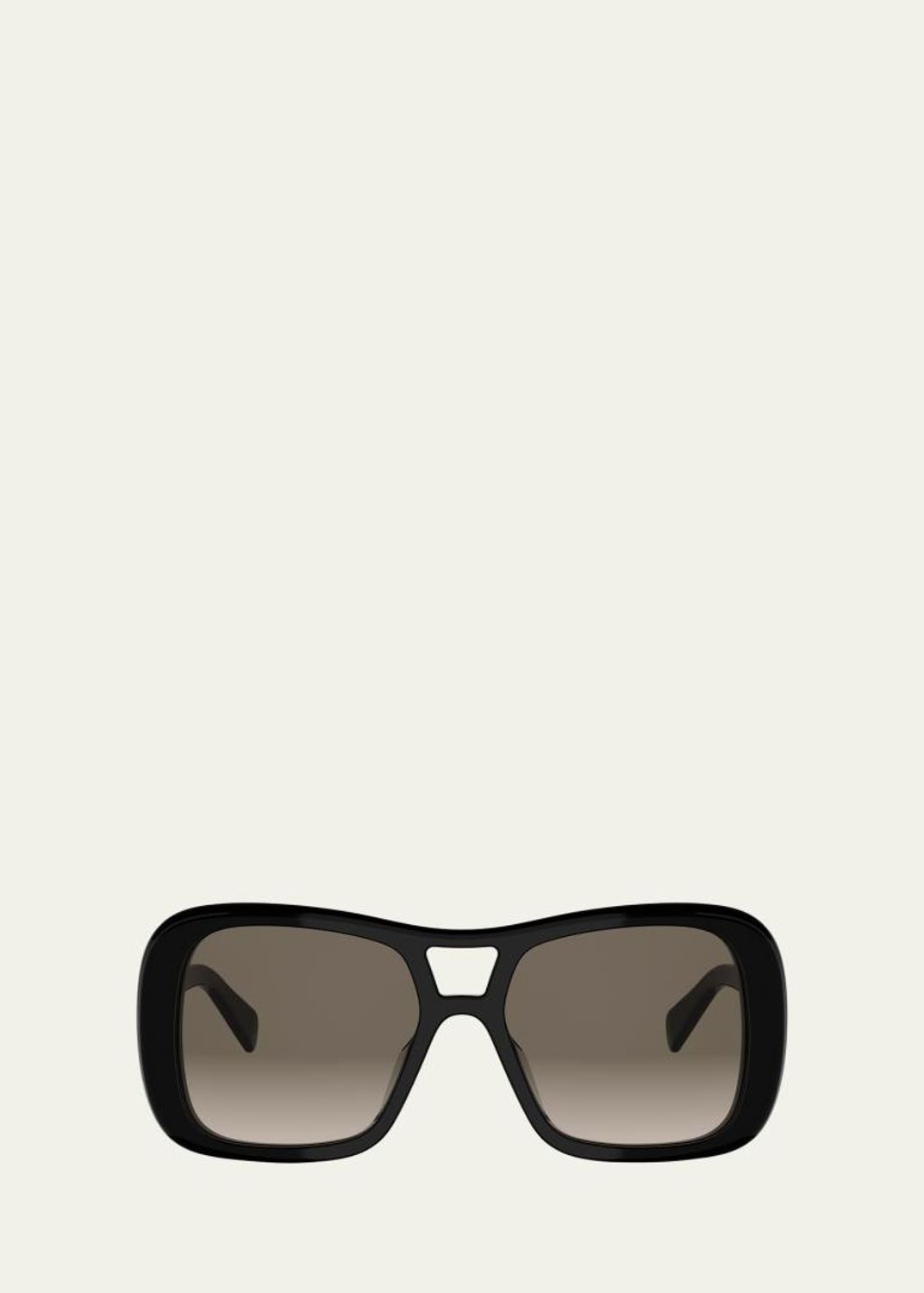 CELINE Triomphe 18 Navigator Acetate Sunglasses - Bergdorf Goodman
