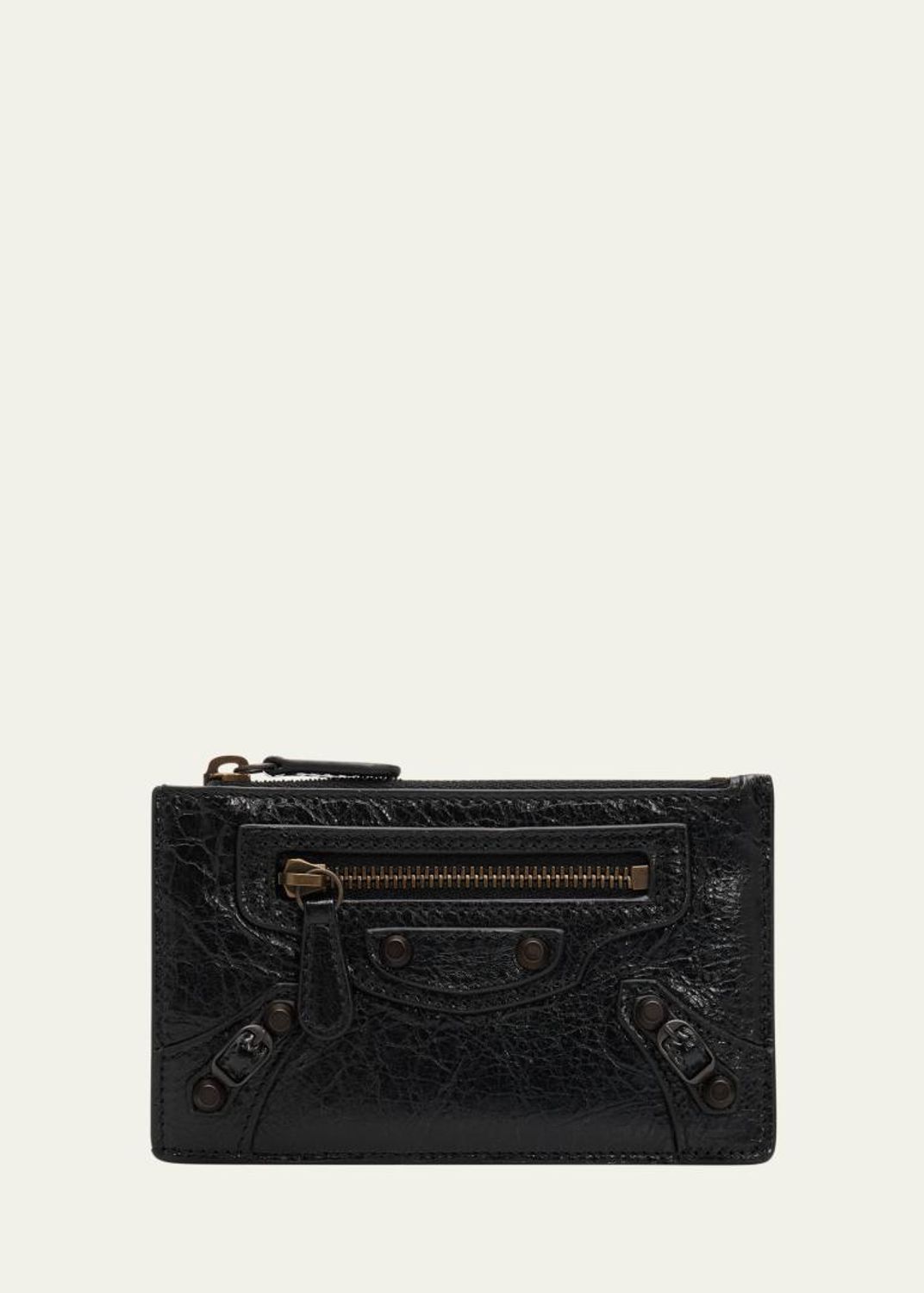 Balenciaga Le City Leather Coin and Card Holder - Bergdorf Goodman