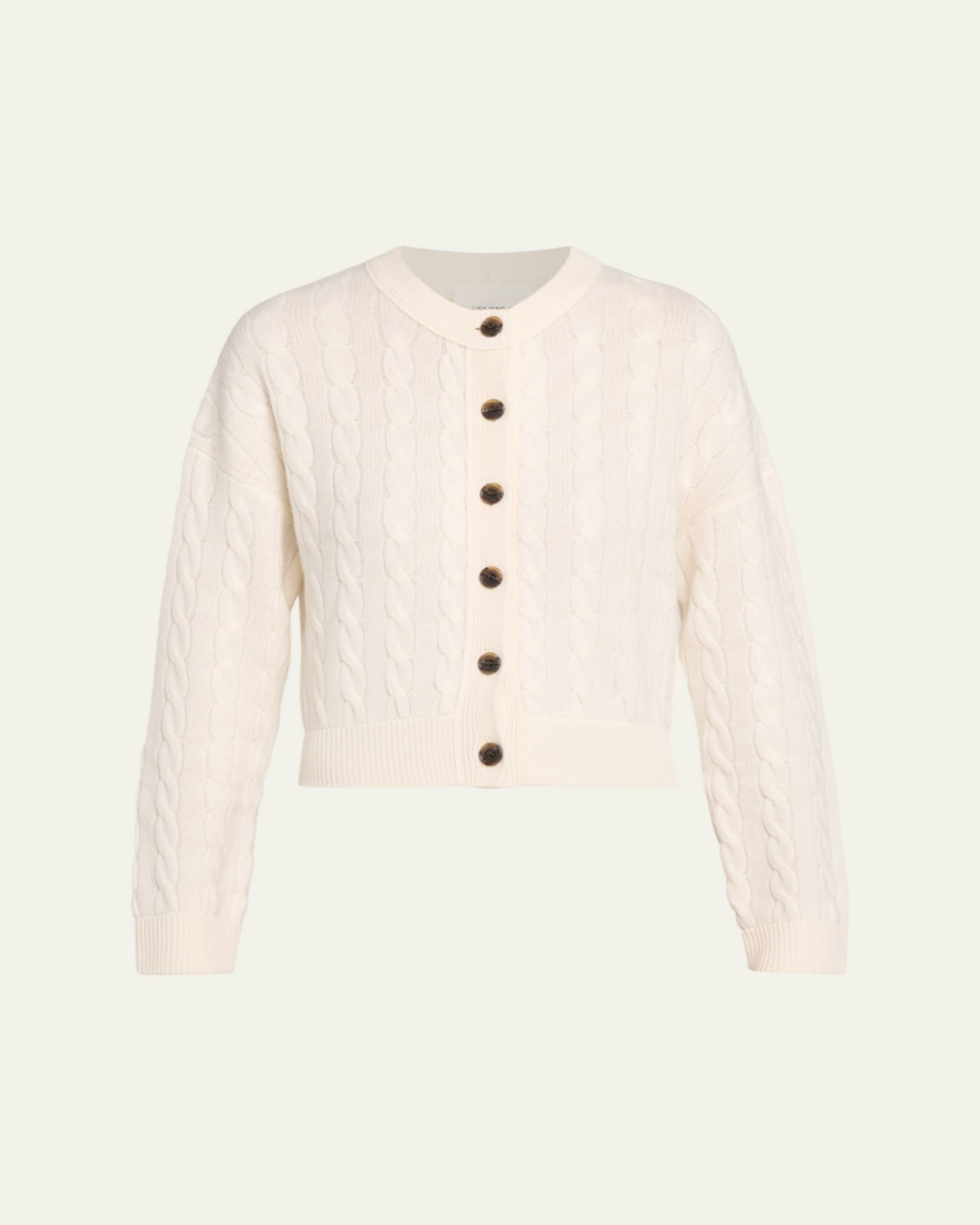 MM6 Maison Margiela Cable-Knit Cardigan - Bergdorf Goodman