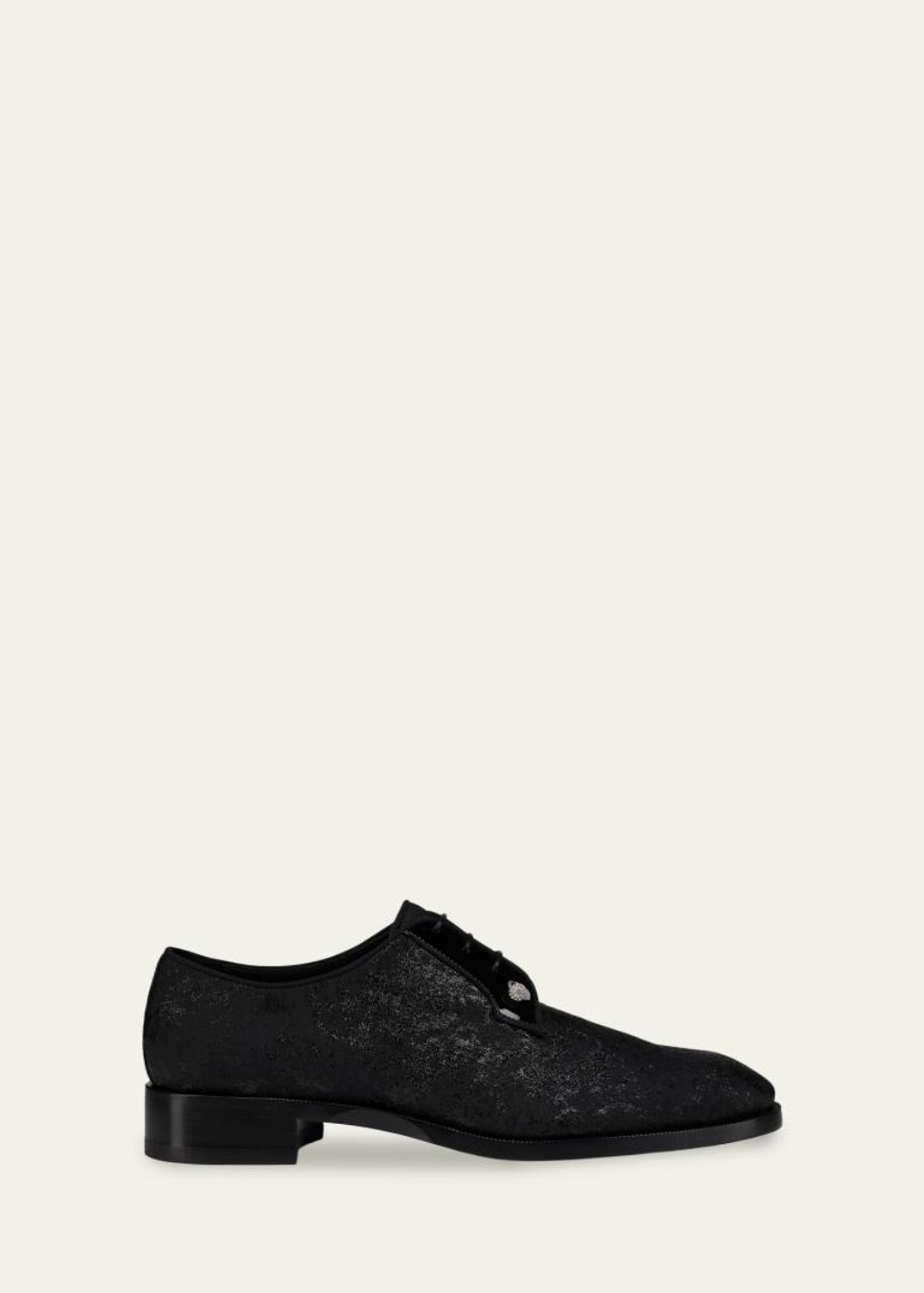 Christian Louboutin Men's Lafitte Spike Leather Oxfords - Bergdorf