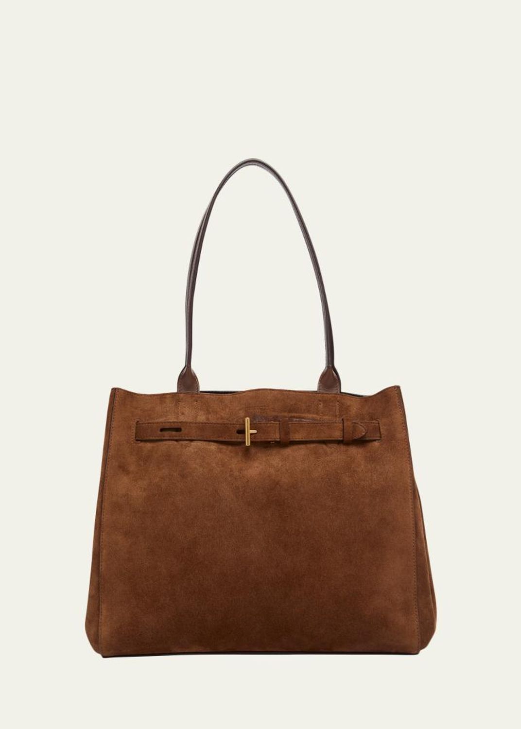 TOM FORD Cut Out Patent Leather Medium Tote Bag - Bergdorf Goodman