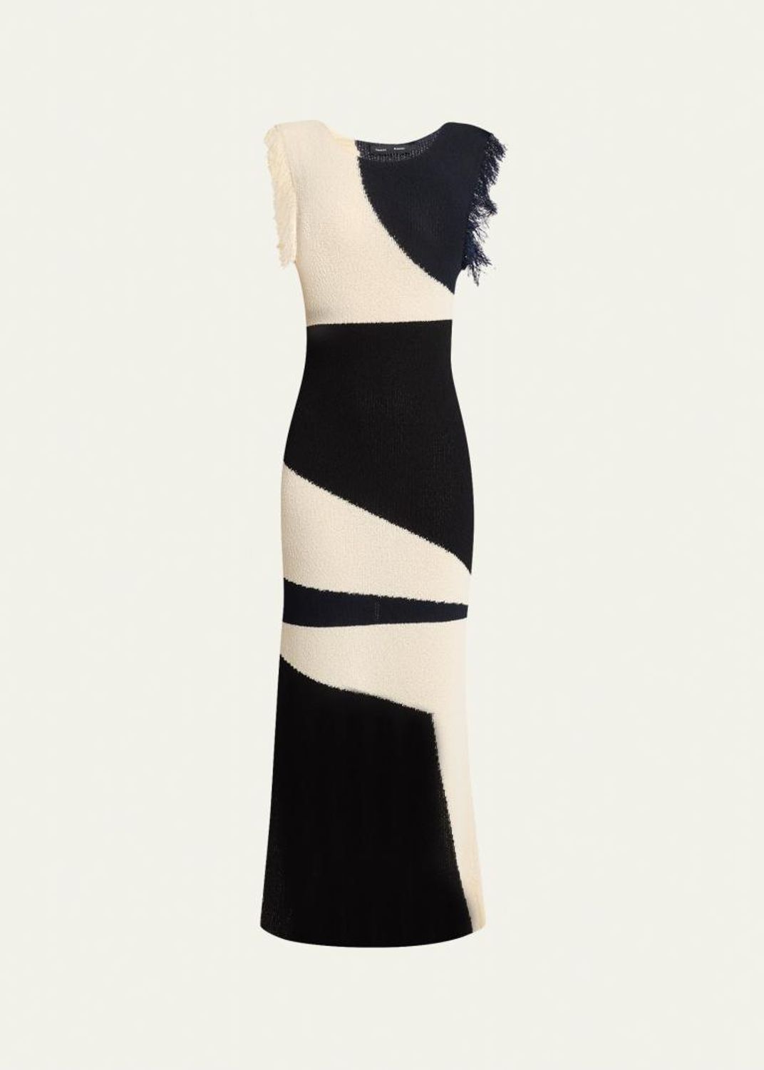 Proenza Schouler Abie Boiled Wool Maxi Dress