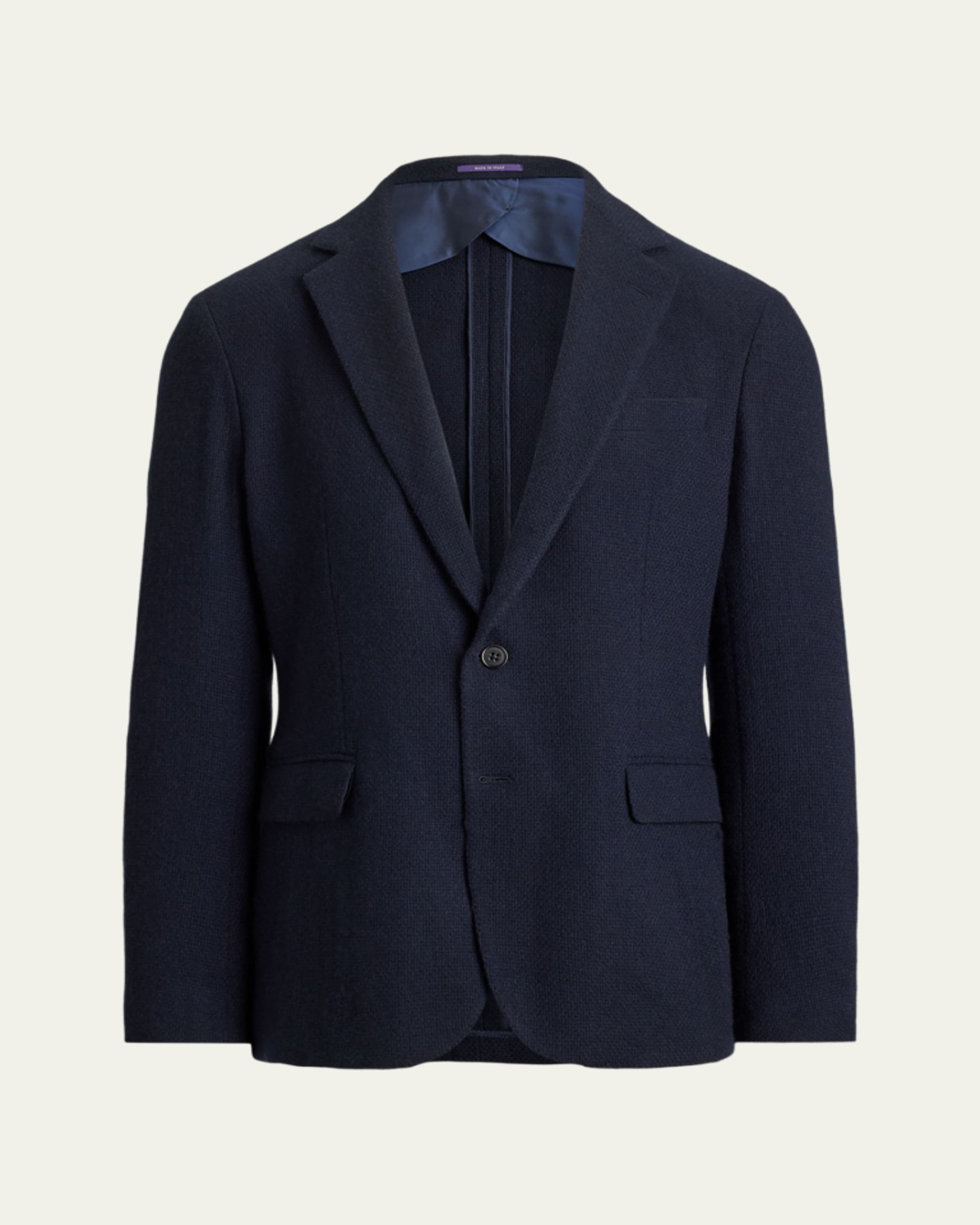 Ralph Lauren Purple Label Hand-Tailored Suede Sport Coat