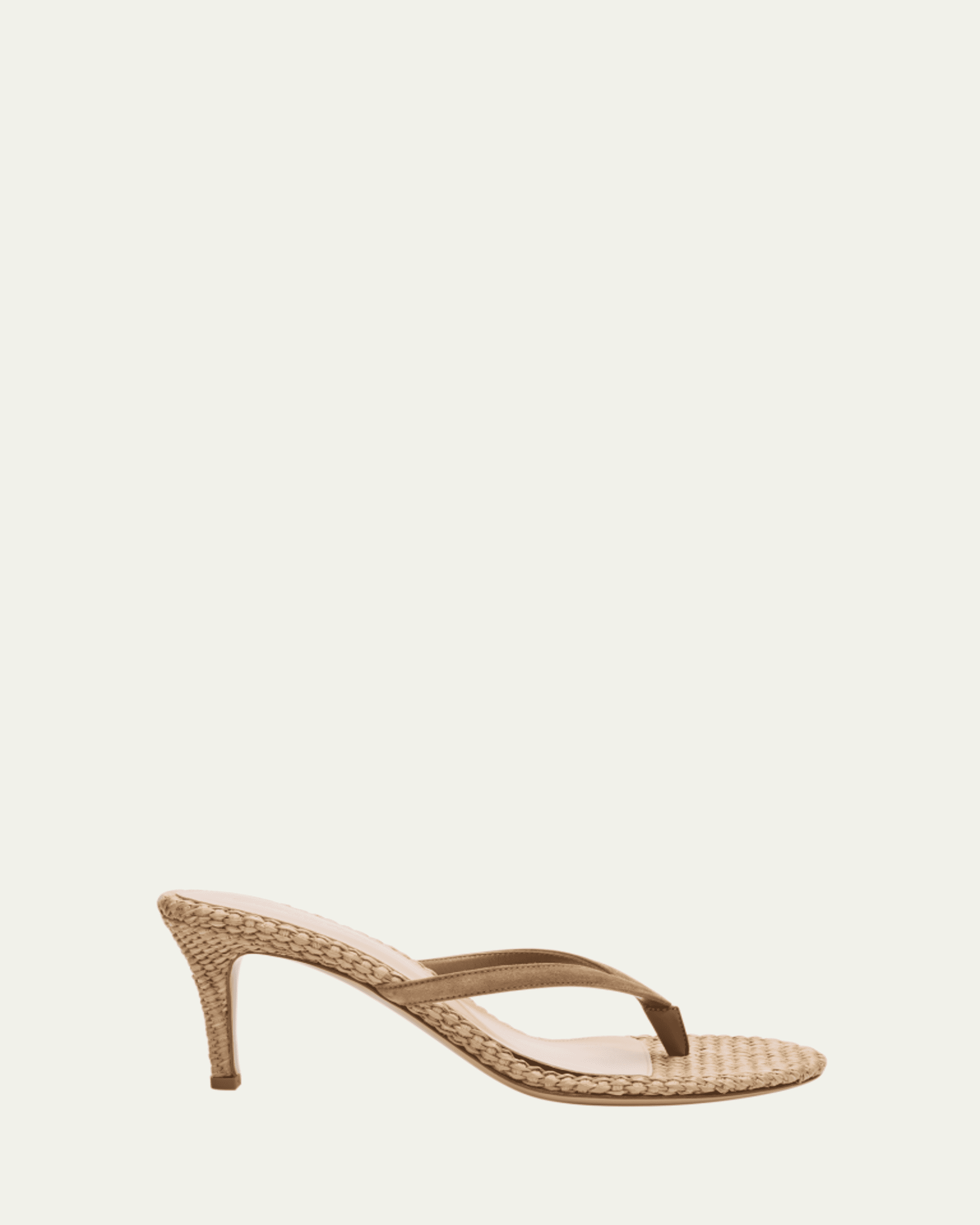 Gianvito Rossi 70mm Ocean Patent Leather Thong Sandals - Bergdorf
