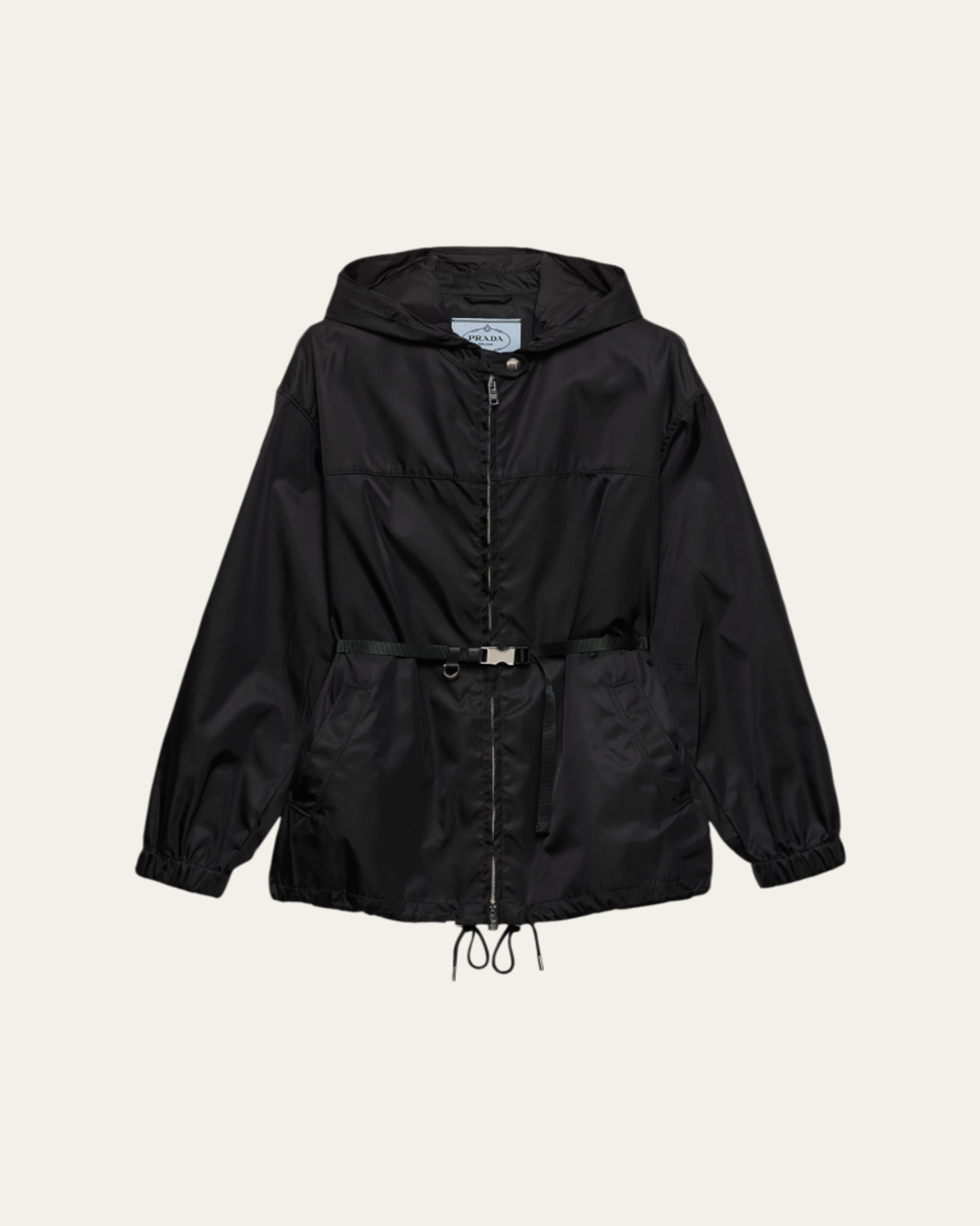 Prada Silk Taffeta Double-Breasted Jacket - Bergdorf Goodman