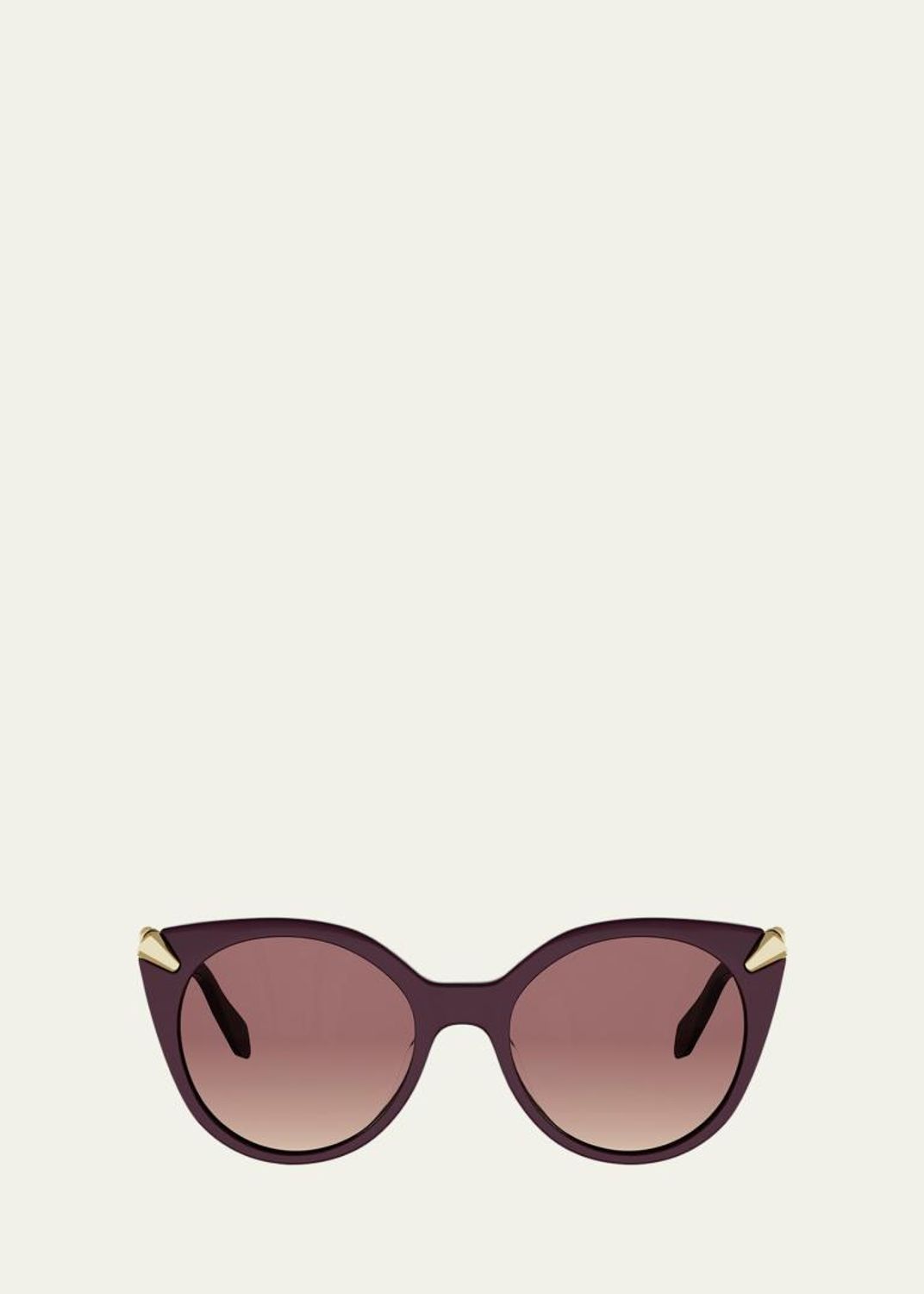 BVLGARI Serpenti Forever 50mm Oval Acetate & Metal Sunglasses